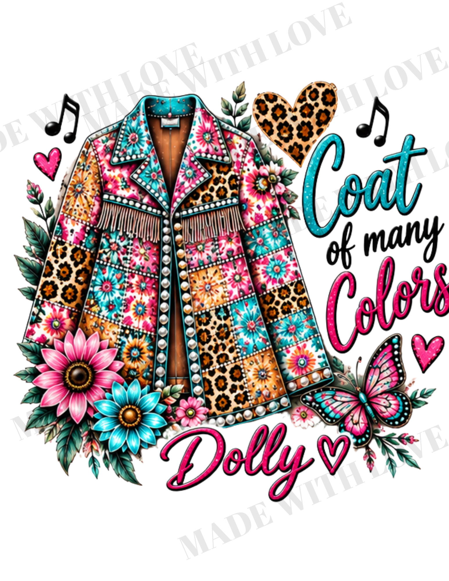 DOLLY print for shirt resize print DOWNLOAD ONLY