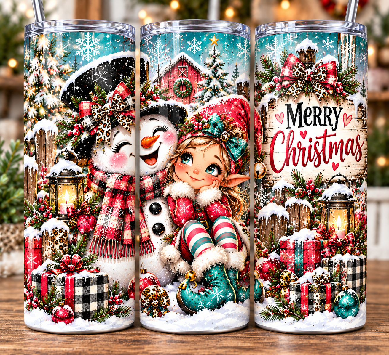 Merry Christmas Tumbler Trio.png