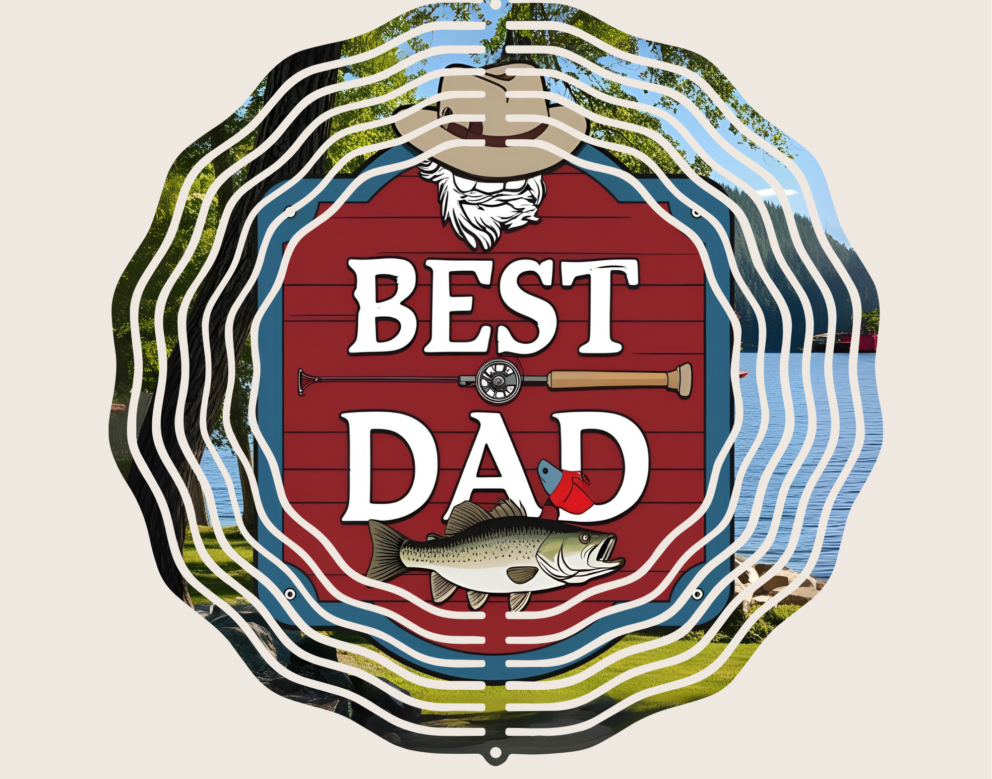 Best dad wind spinner 10 inch