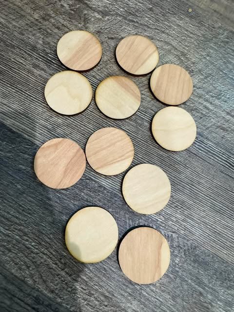 2x2 rounds for magnets set of 10