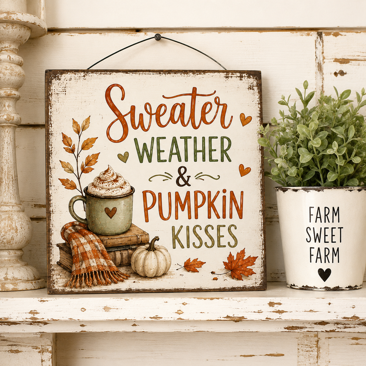 4x4 FALL Finished sign