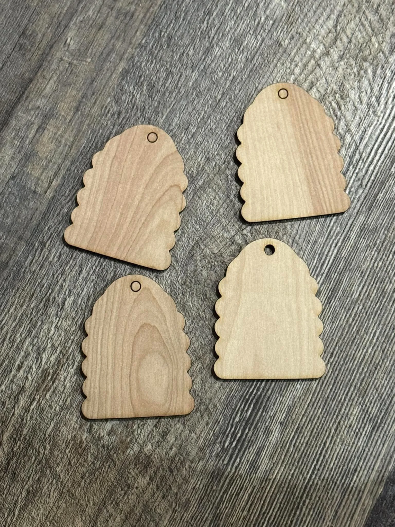 3x2.5 bee hive tag set of 4 print in shop to go with this