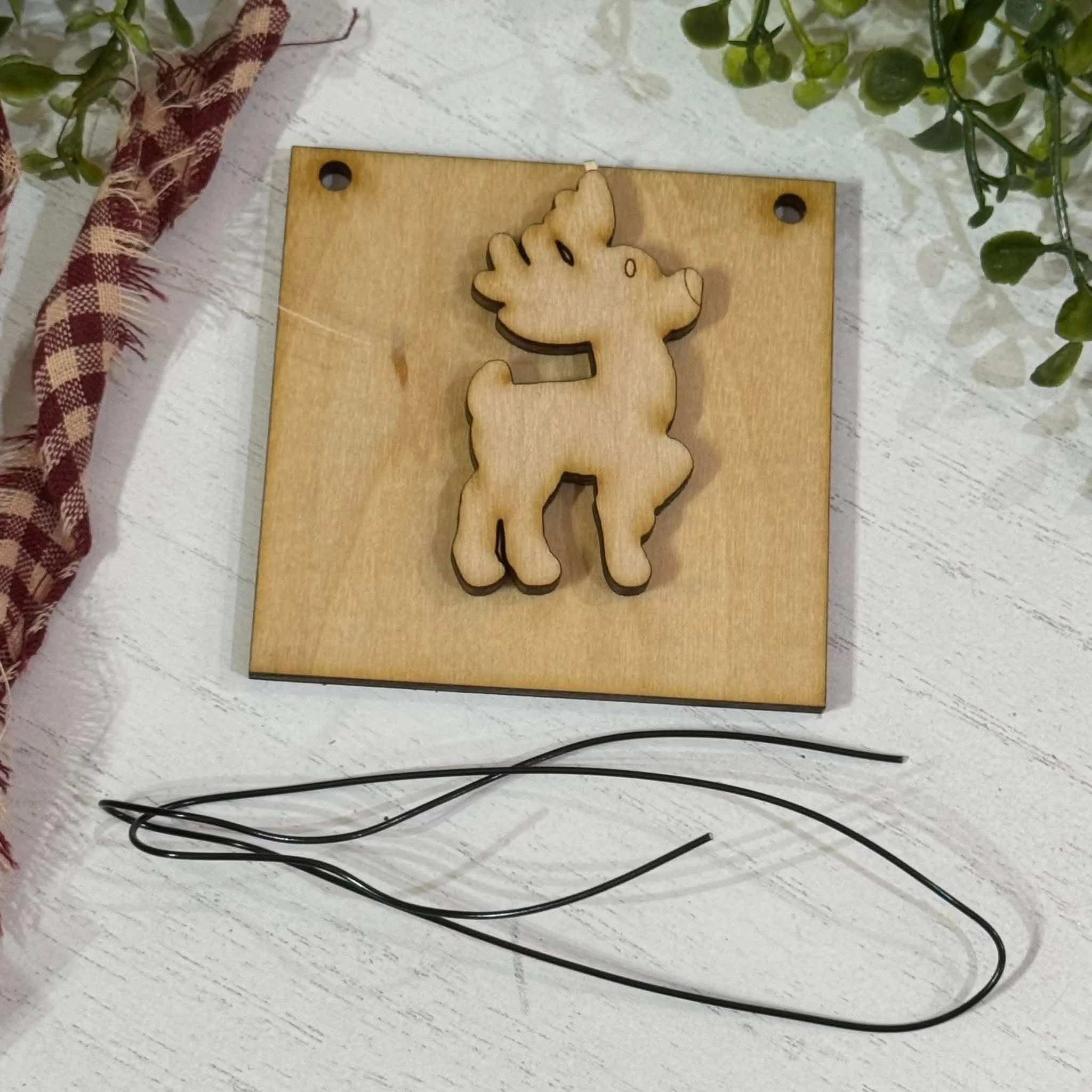3x3 Reindeer wood kit