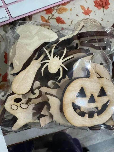 Halloween Mini bag embellishments