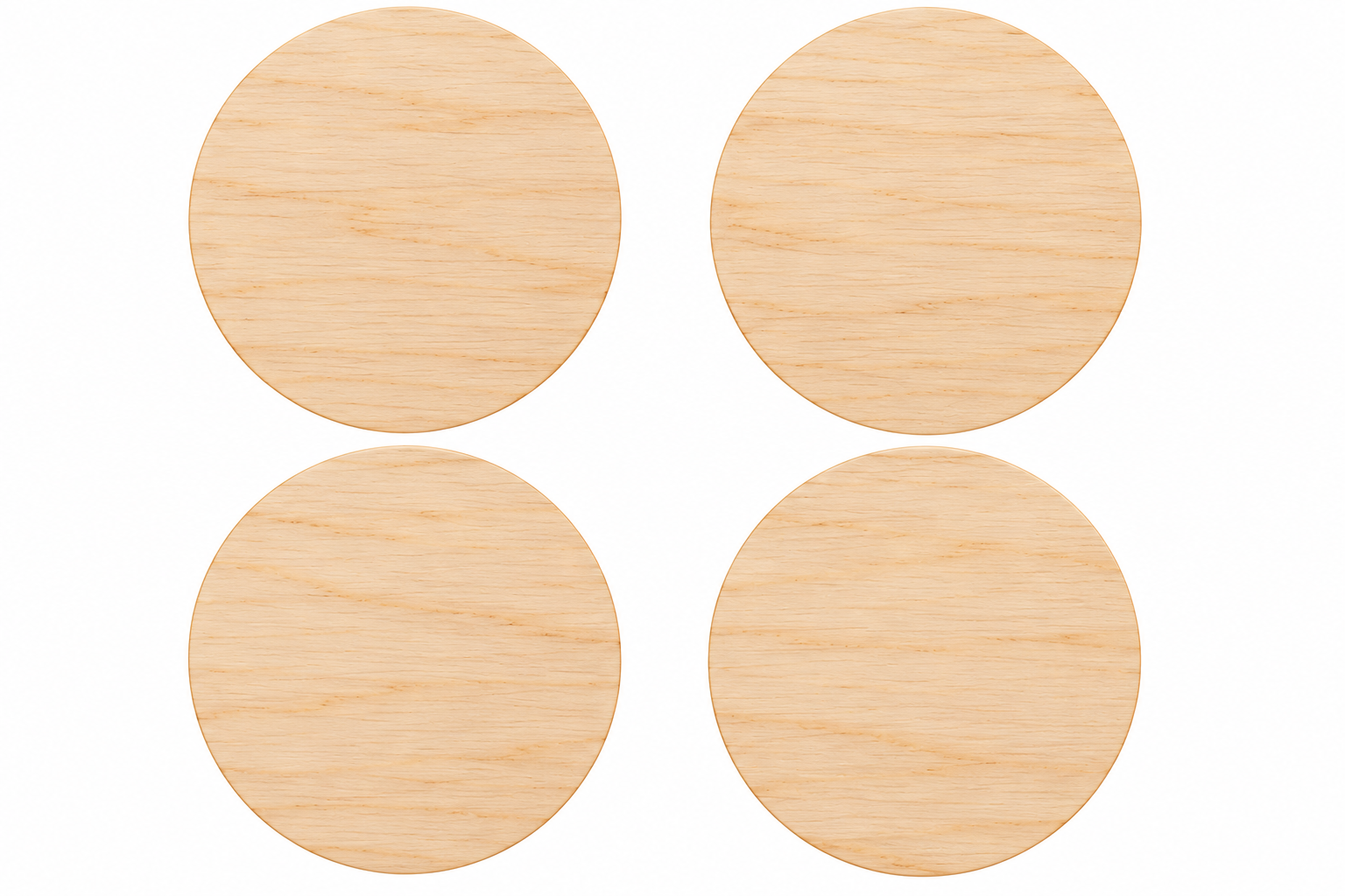 Four Minimalist Wooden Coasters Grid.png
