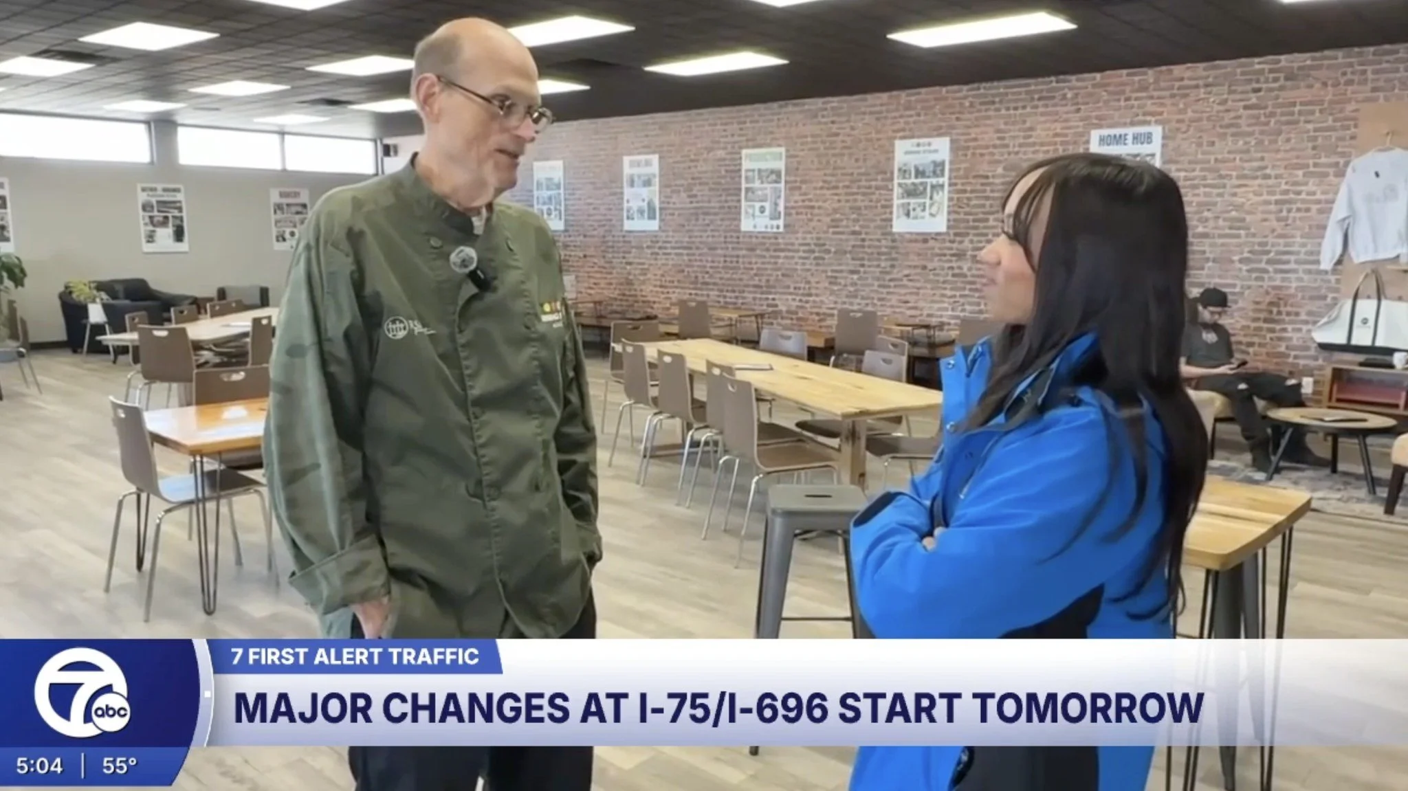 RSA Foundation Featured on WXYZ Detroit During I-75/I-696 Construction Coverage