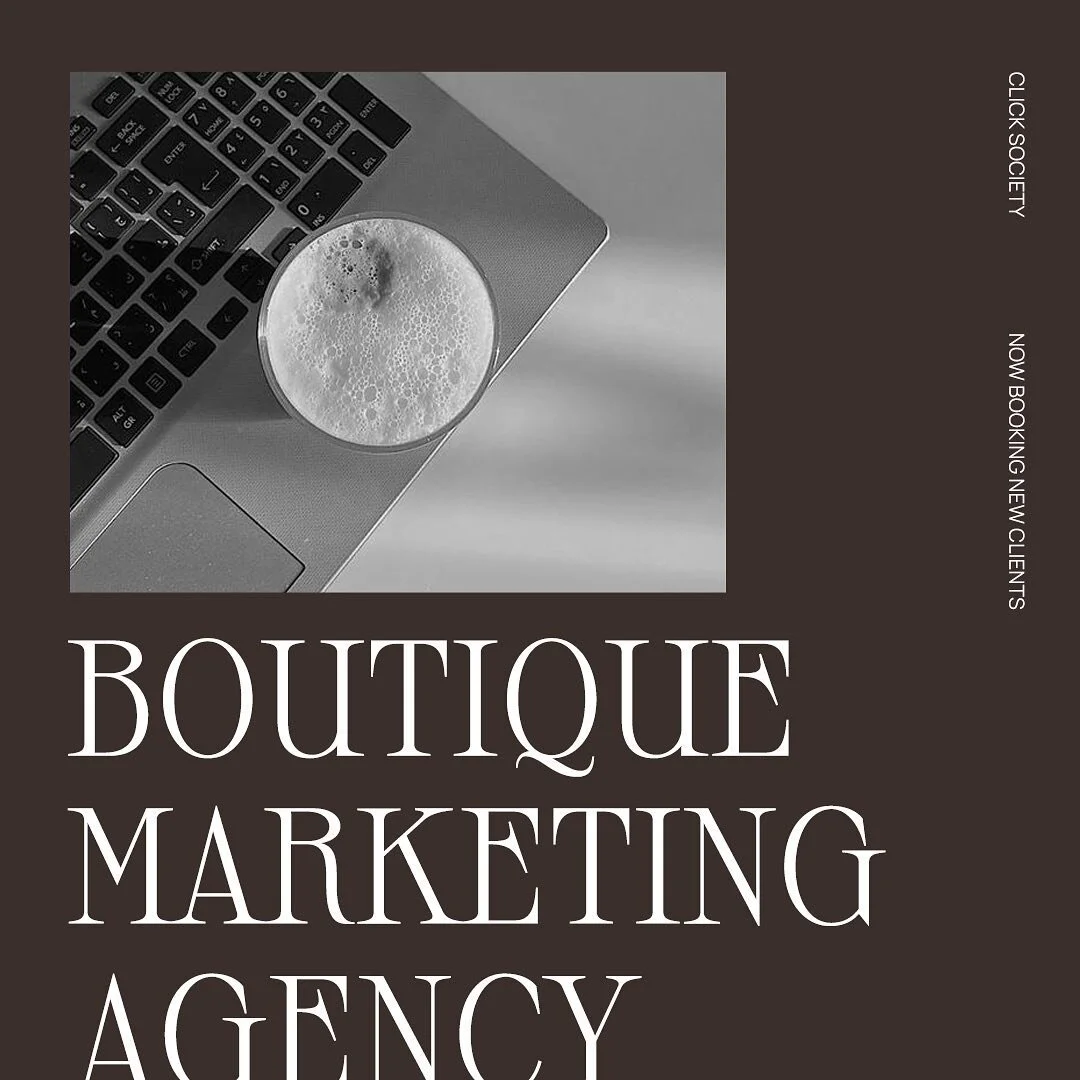 6 REASONS TO HIRE A BOUTIQUE AGENCY 
✔️Better relationships and attention
✔️Efficiency and flexibility
✔️More creative solutions
✔️Cost-effective
✔️Less likely to outsource
✔️Specialization

#digitalmarketing #emailmarketing #clicksociety #lifecycle 