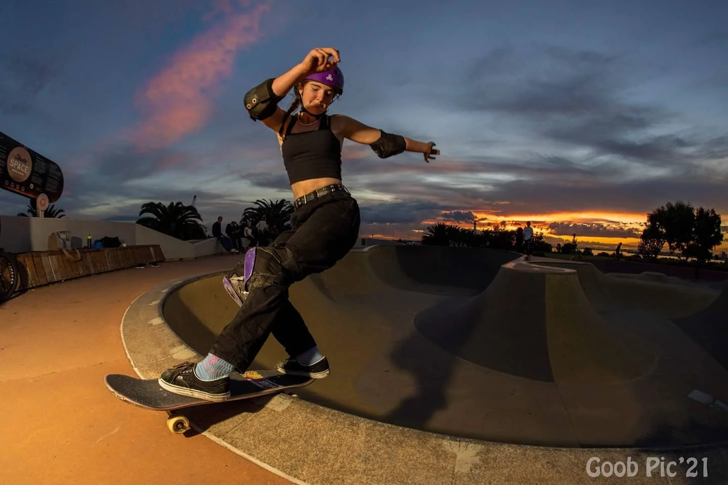 Aaliyah Wilson St Kilda Skate Park 