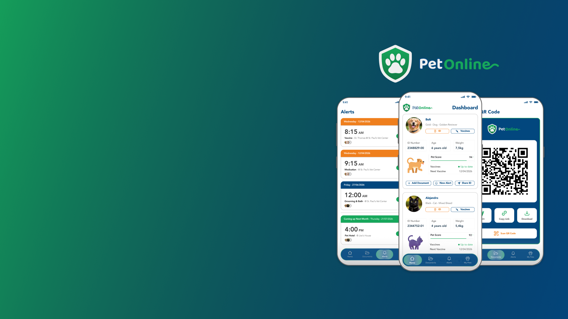 PetOnline - Carteira Digital Pet Oficial