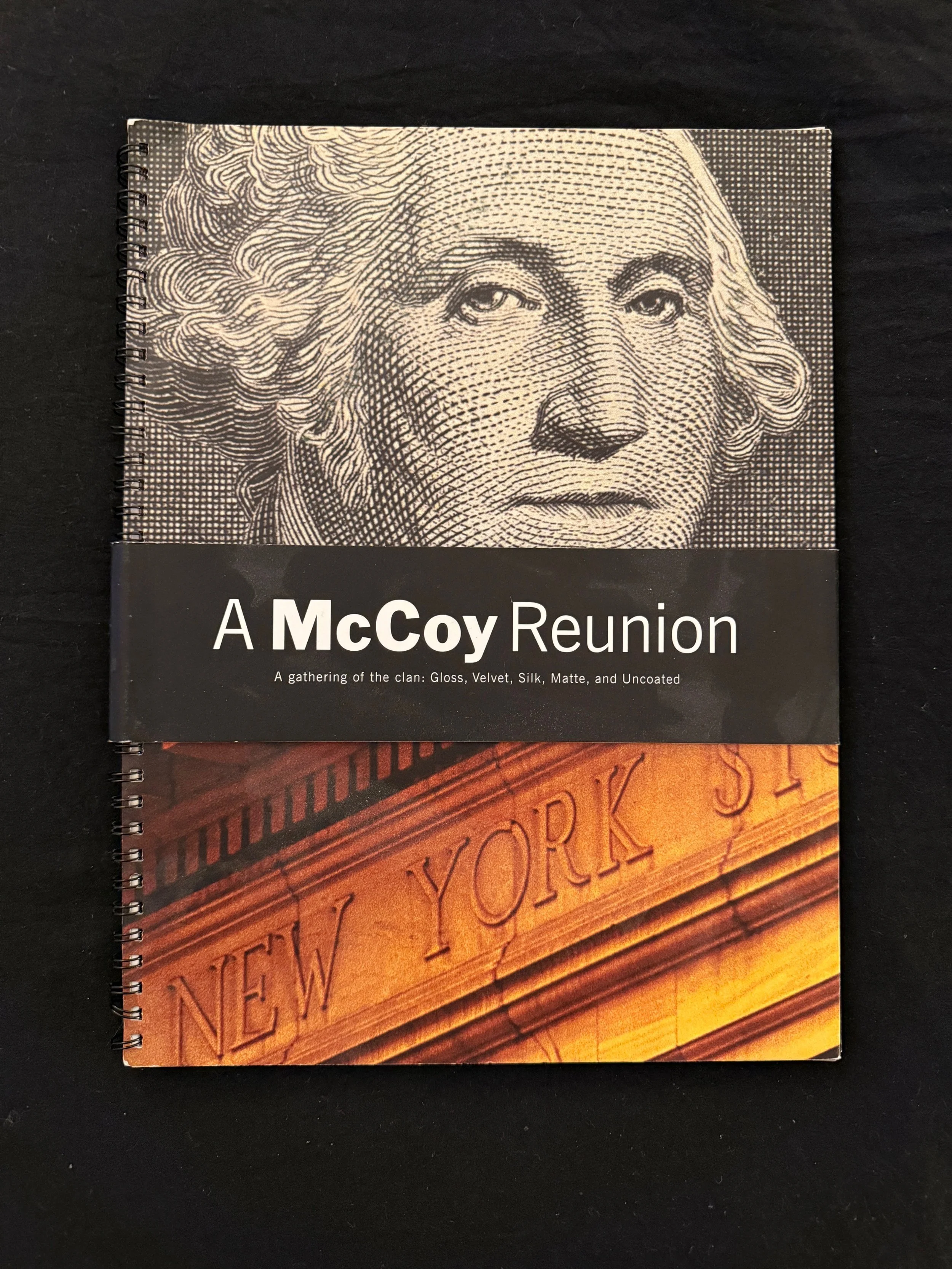 Sappi swatch book - inspiration for the Empire Revisited project