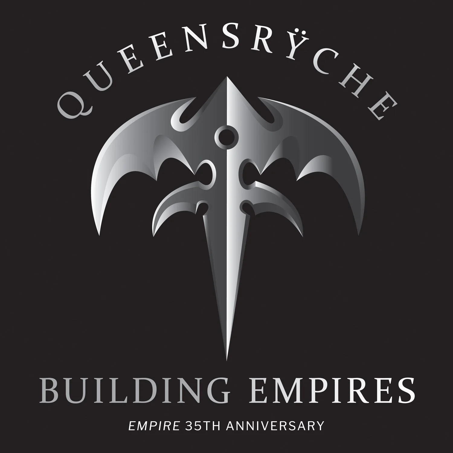 The cover for the book conceived as a reimagining of the original album artwork for Empire