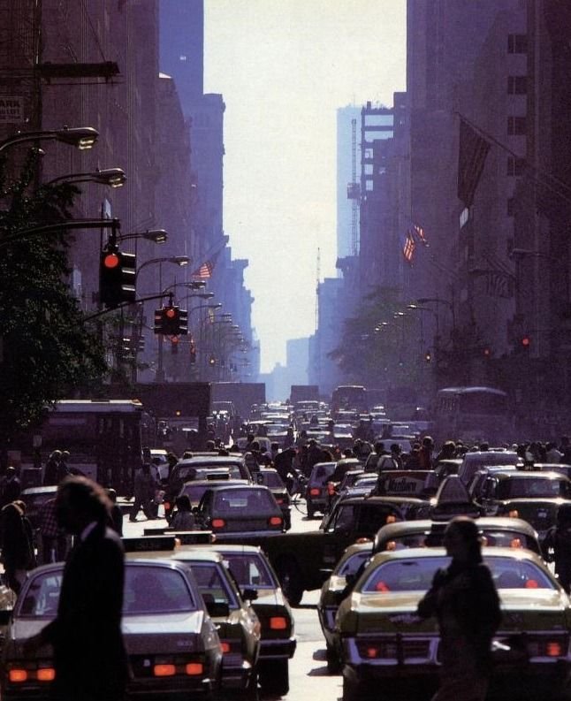 The hustle and bustle of the city inspired by the pacing of Empire