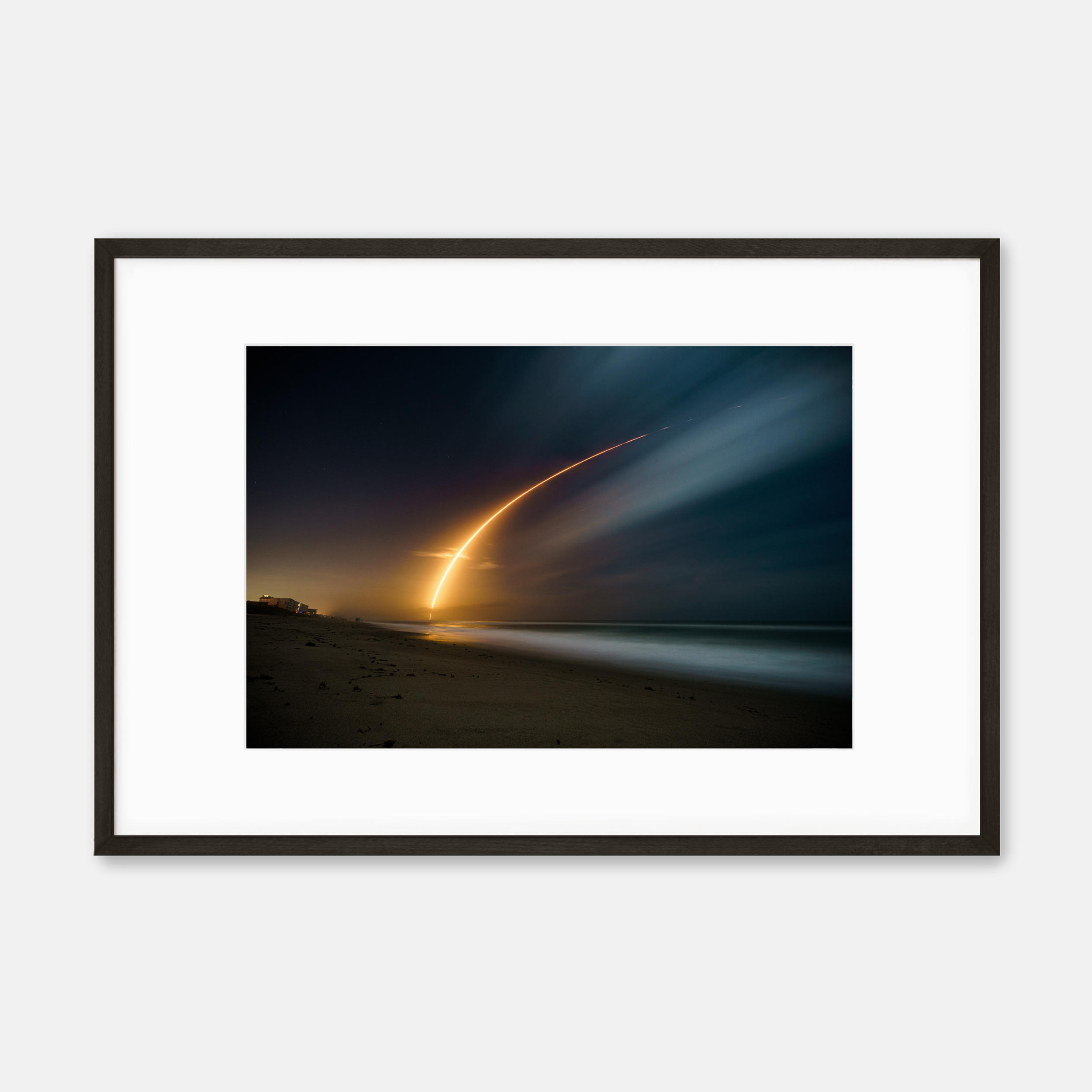 Türksat 5B (SpaceX Falcon 9 ) — Framed Print
