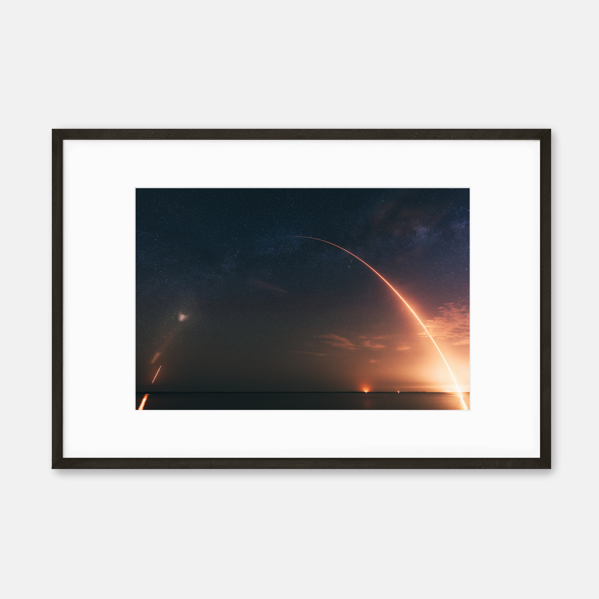 Crew 4 Milky Way — Framed Print