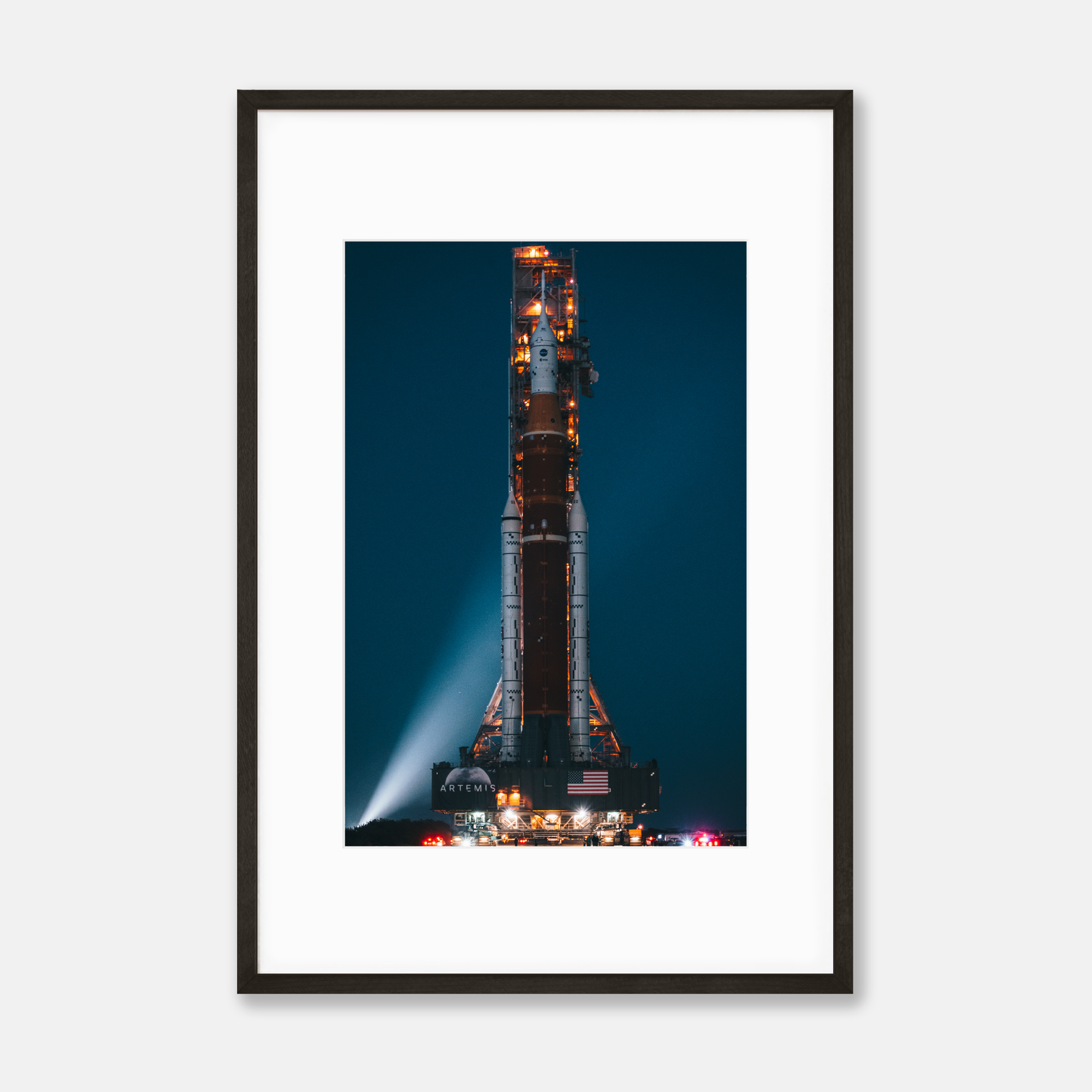 ARTEMIS I Official — Framed Print