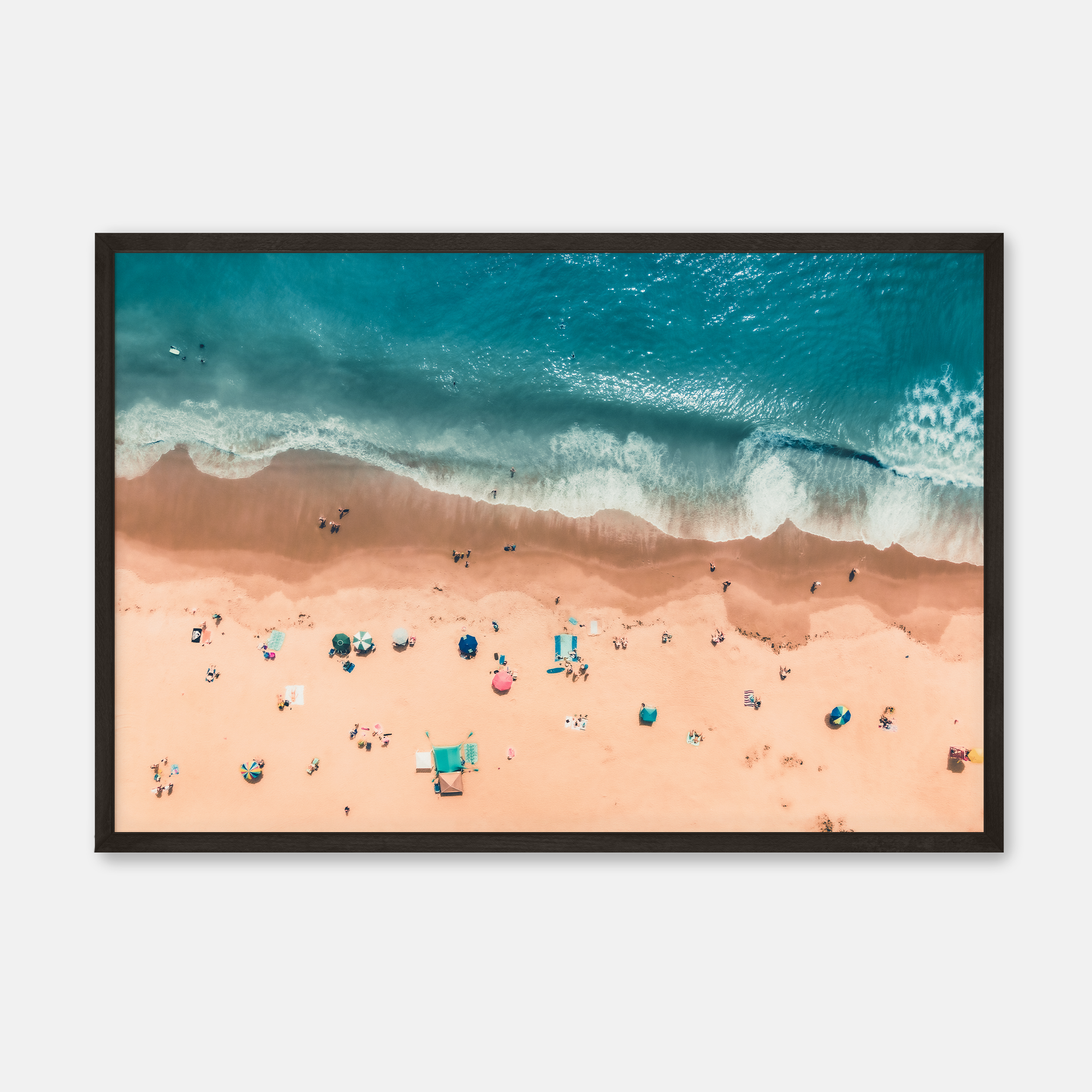 Indialantic Beach — Framed Print
