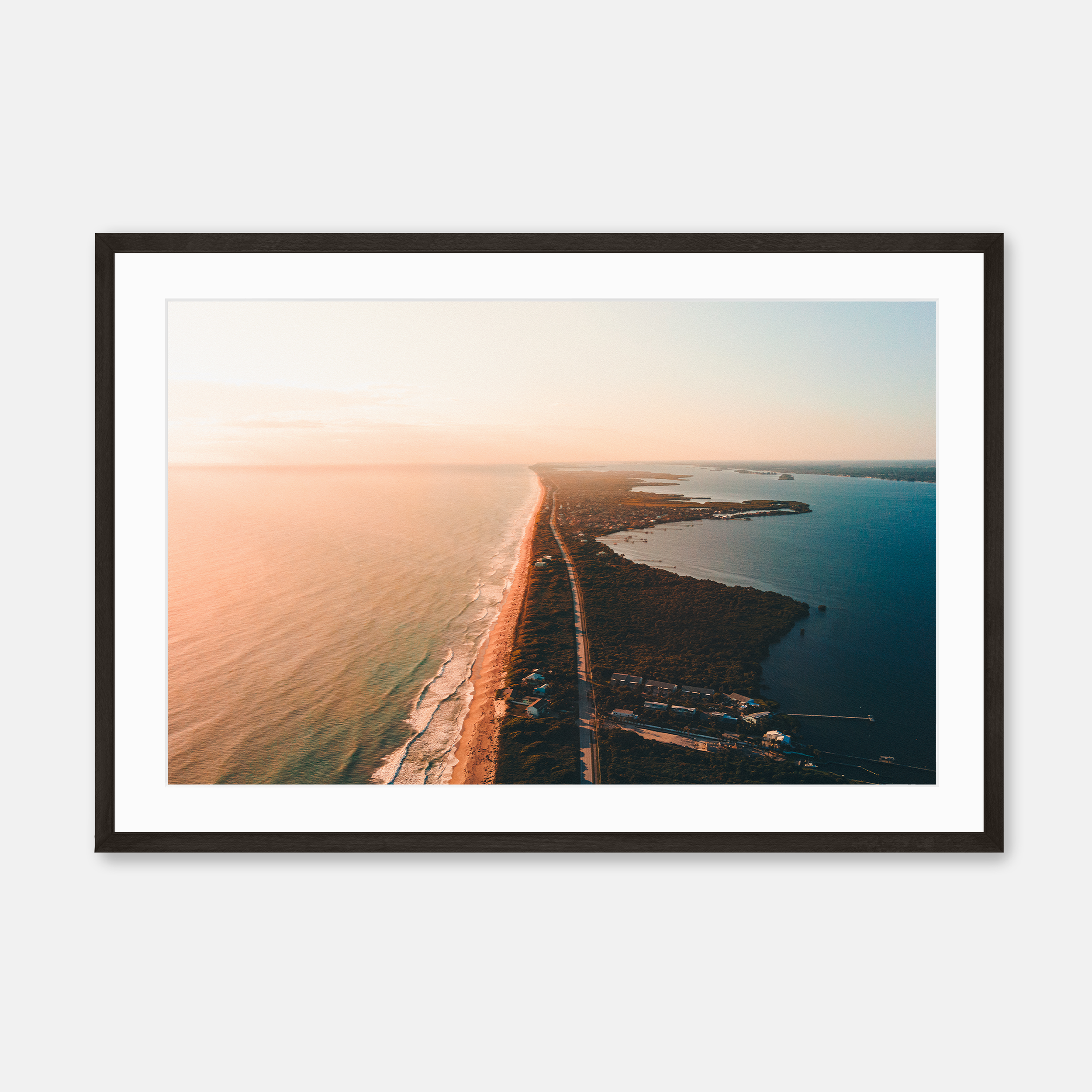 Intercostal Melbourne, FL  — Framed Print