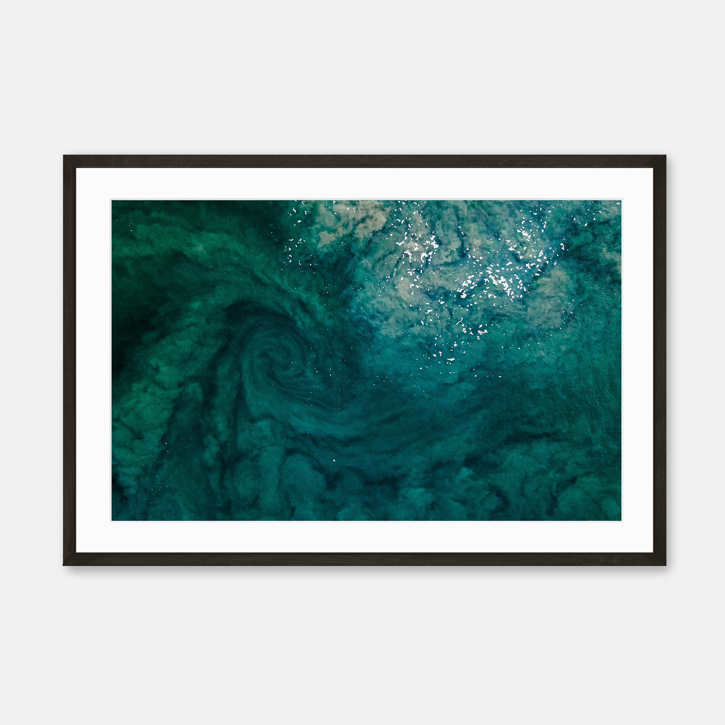 RIP CURRENT  — Framed Print