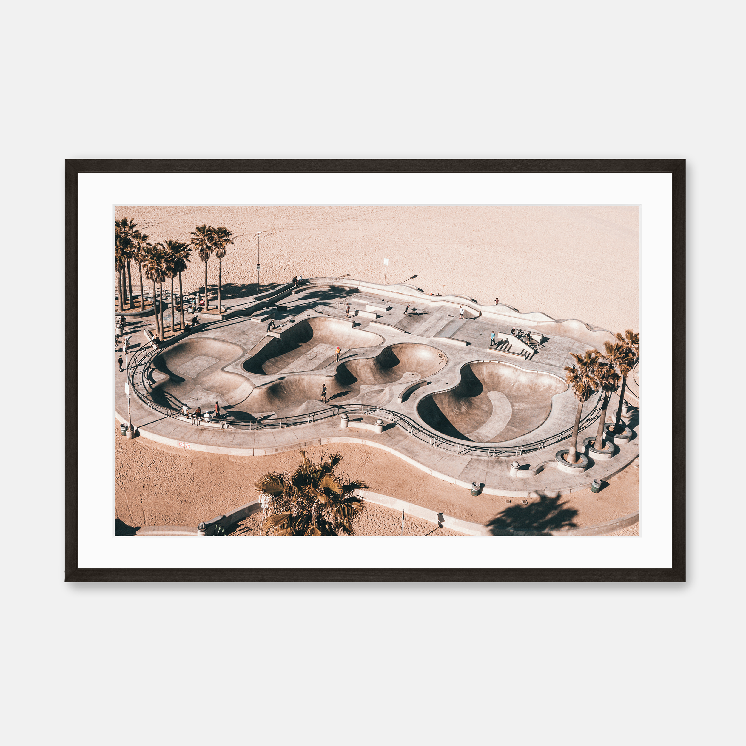 Venice Beach Skate  — Framed Print