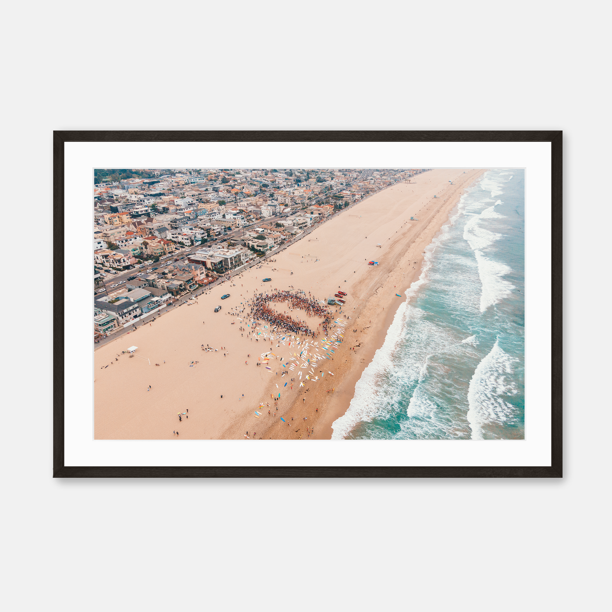 Hermosa Ironman 21' — Framed Print