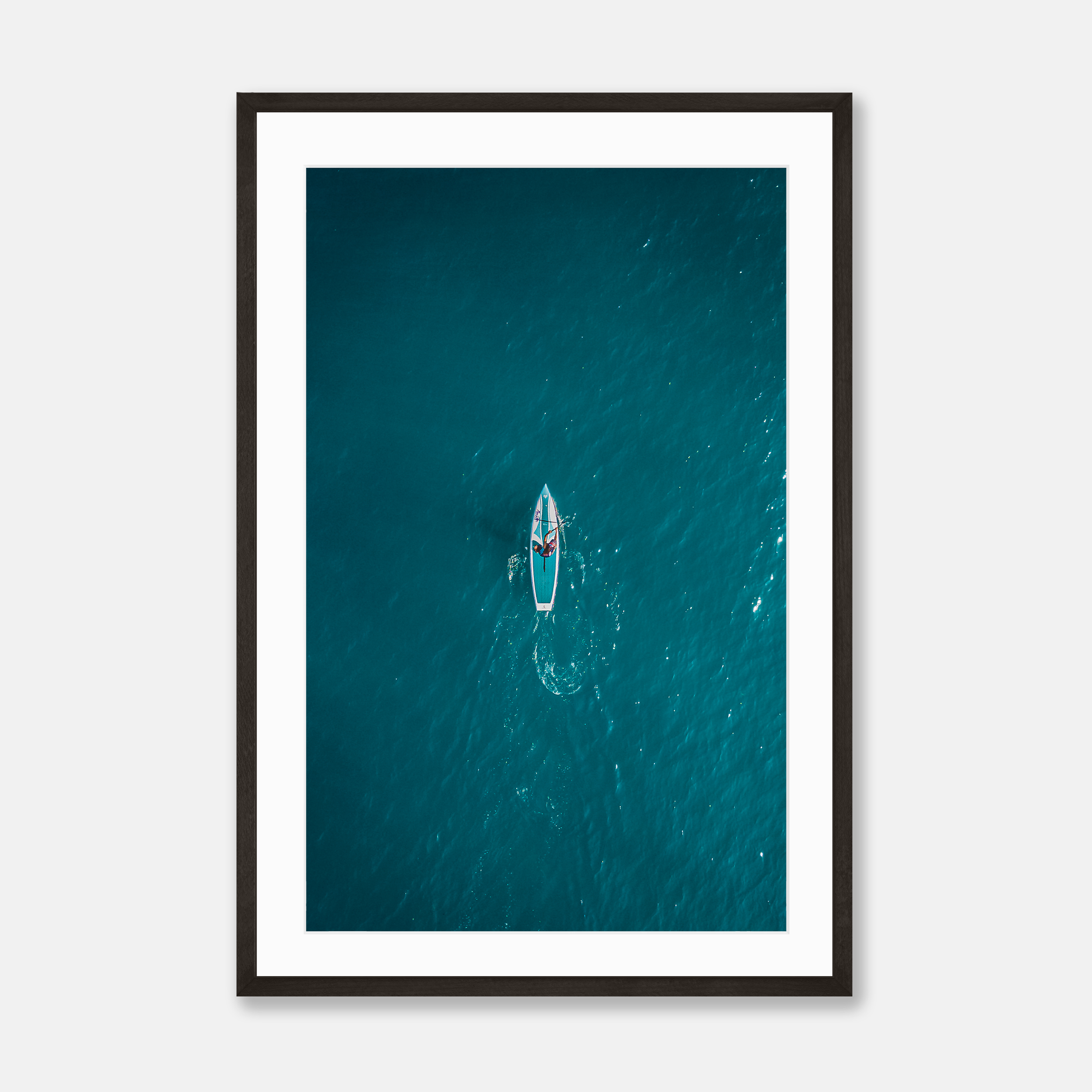 Paddle Up — Framed Print