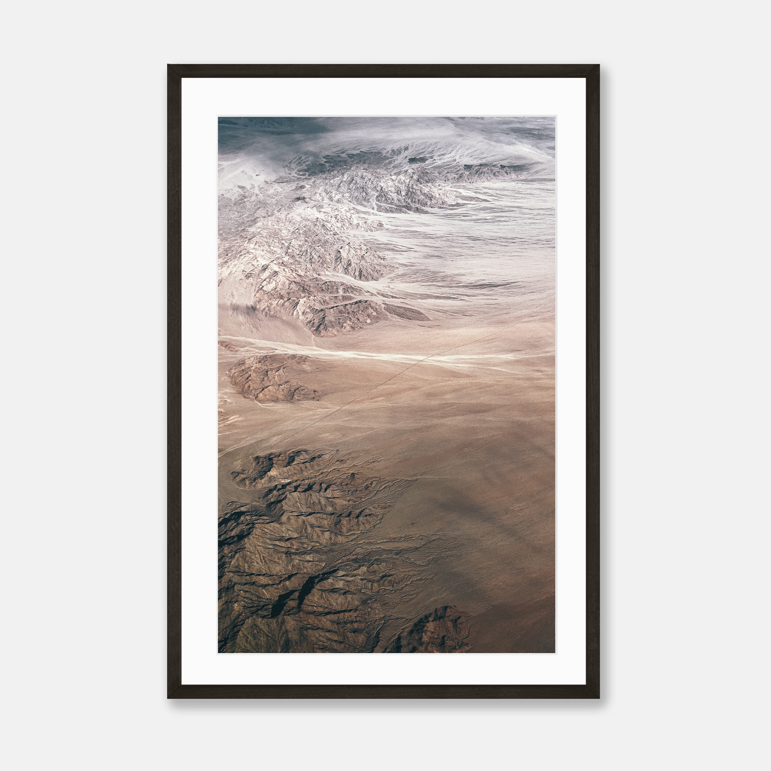 30K Feet Above  — Framed Print