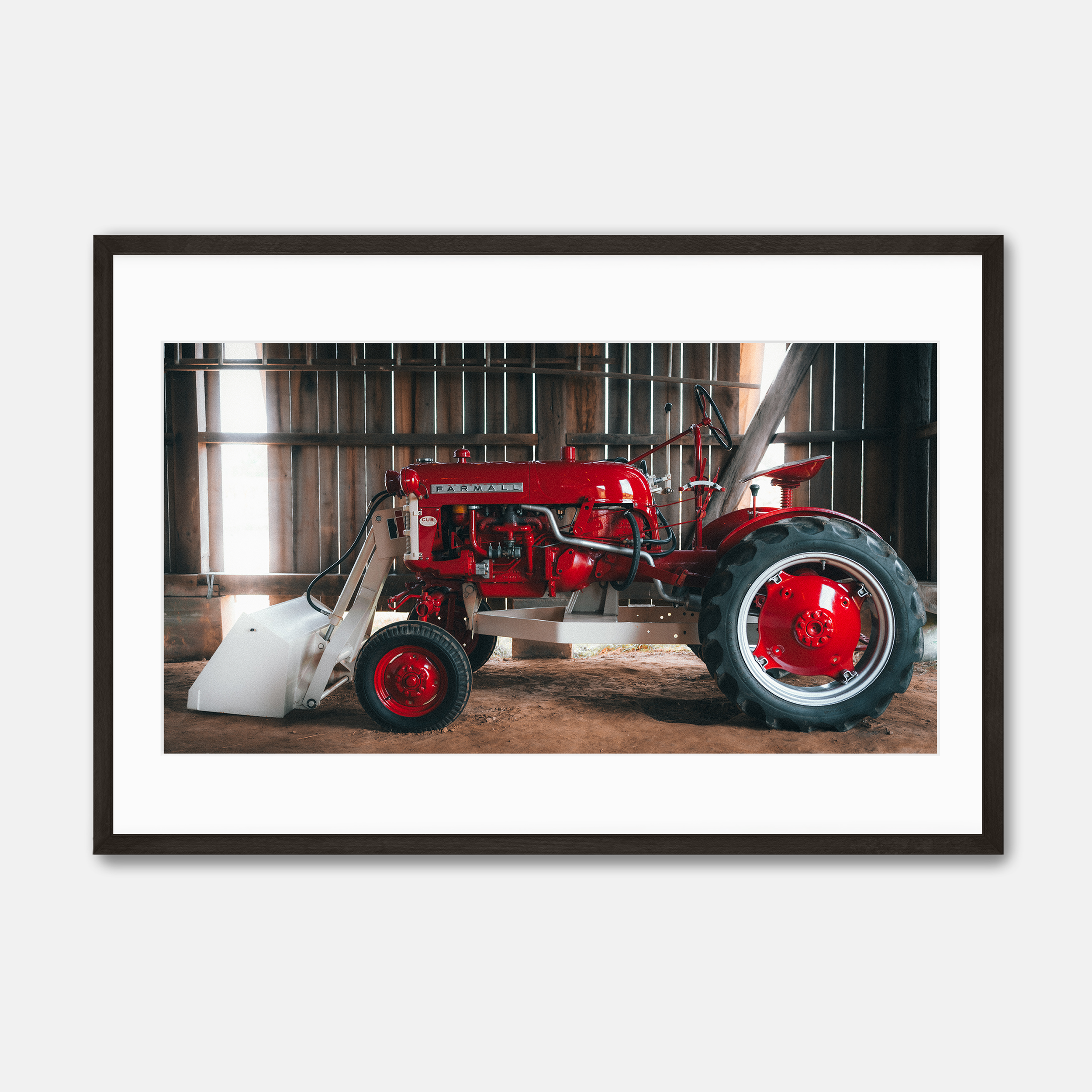 1958 Farmall  Cub — Framed Print