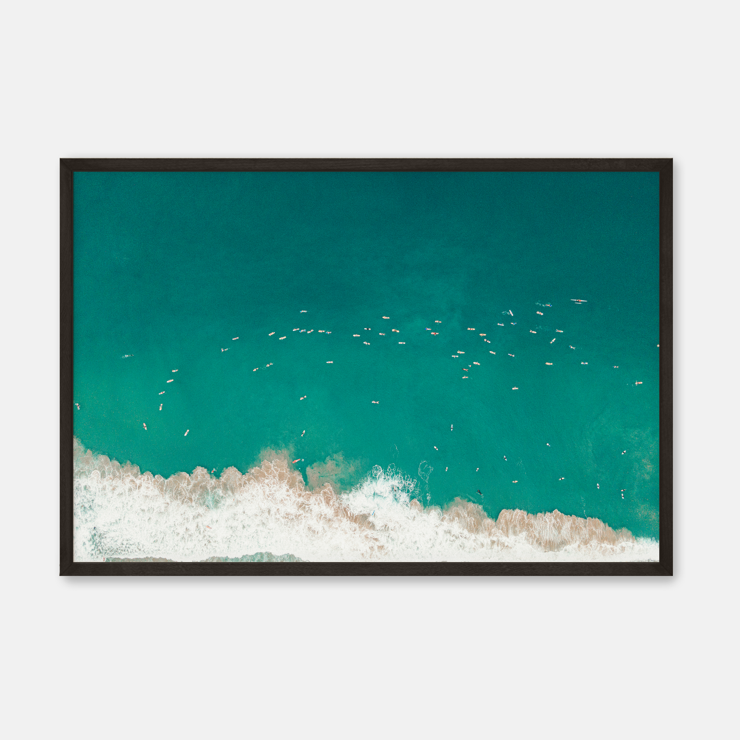 Summertime Hustle — Framed Print