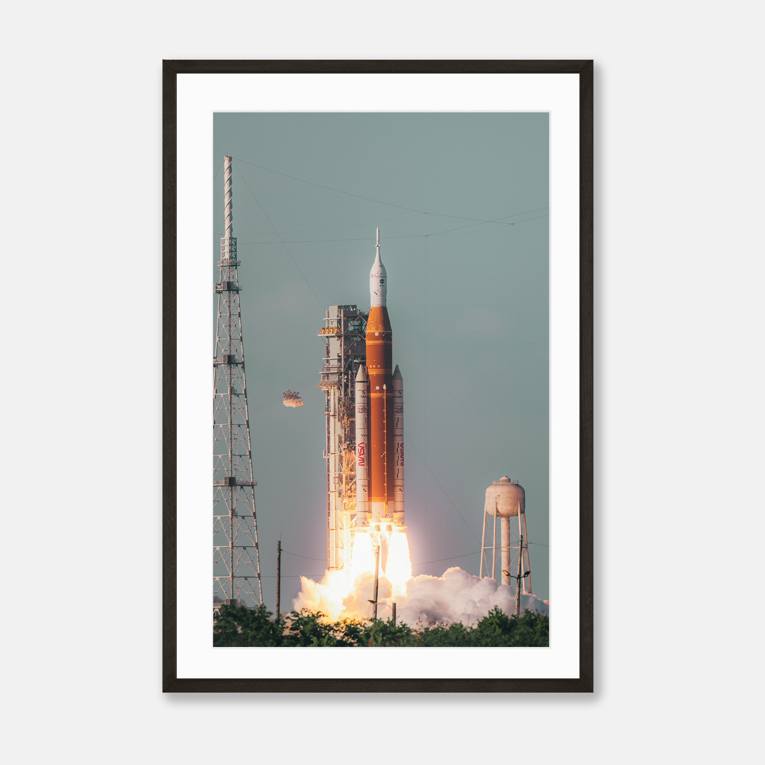 Artemis II Launch – "Liftoff" FRAMED PRINT