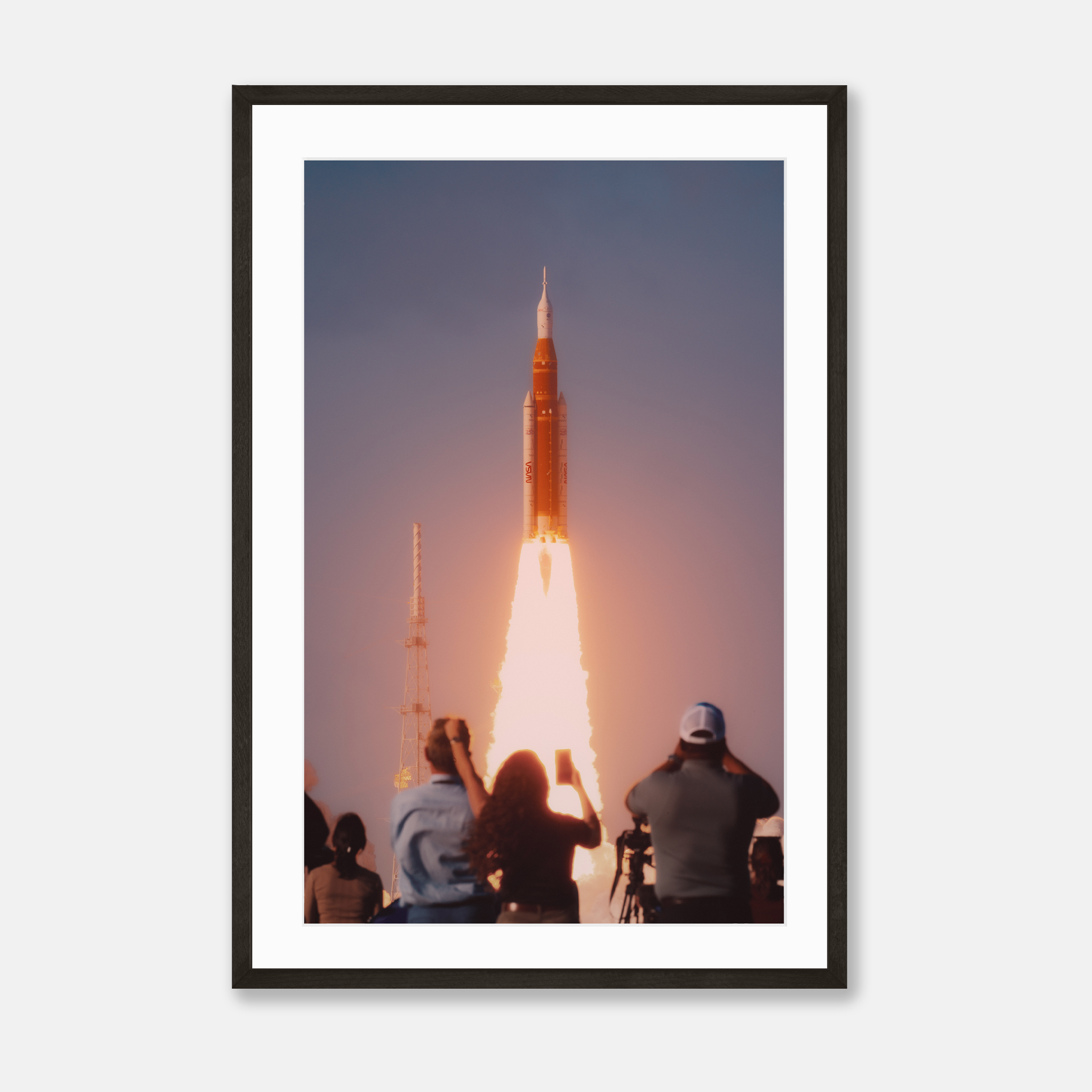 Artemis II Launch – "This Is the Moment" FRAMED PRINT