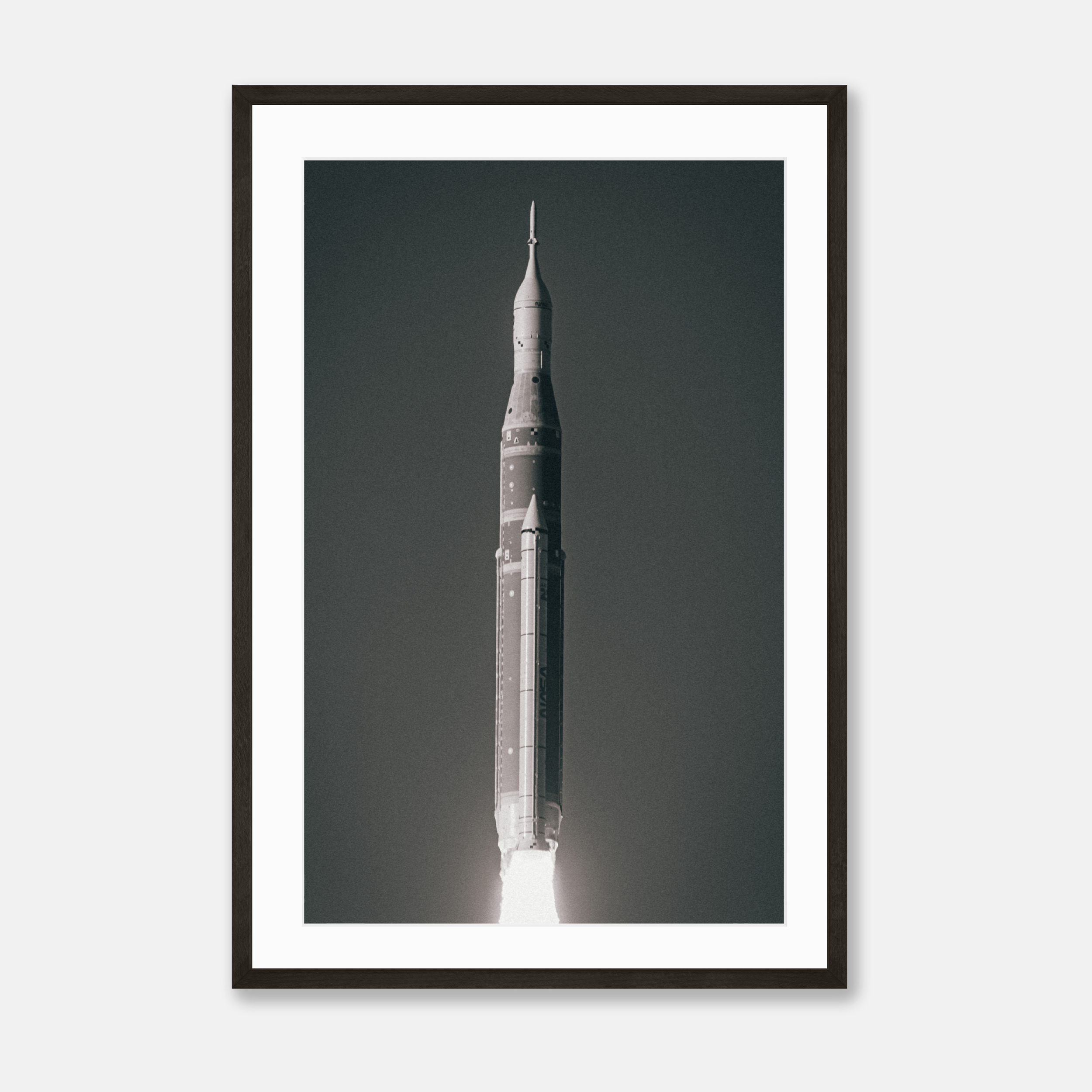 Artemis II Launch – "Vintage" FRAMED PRINT