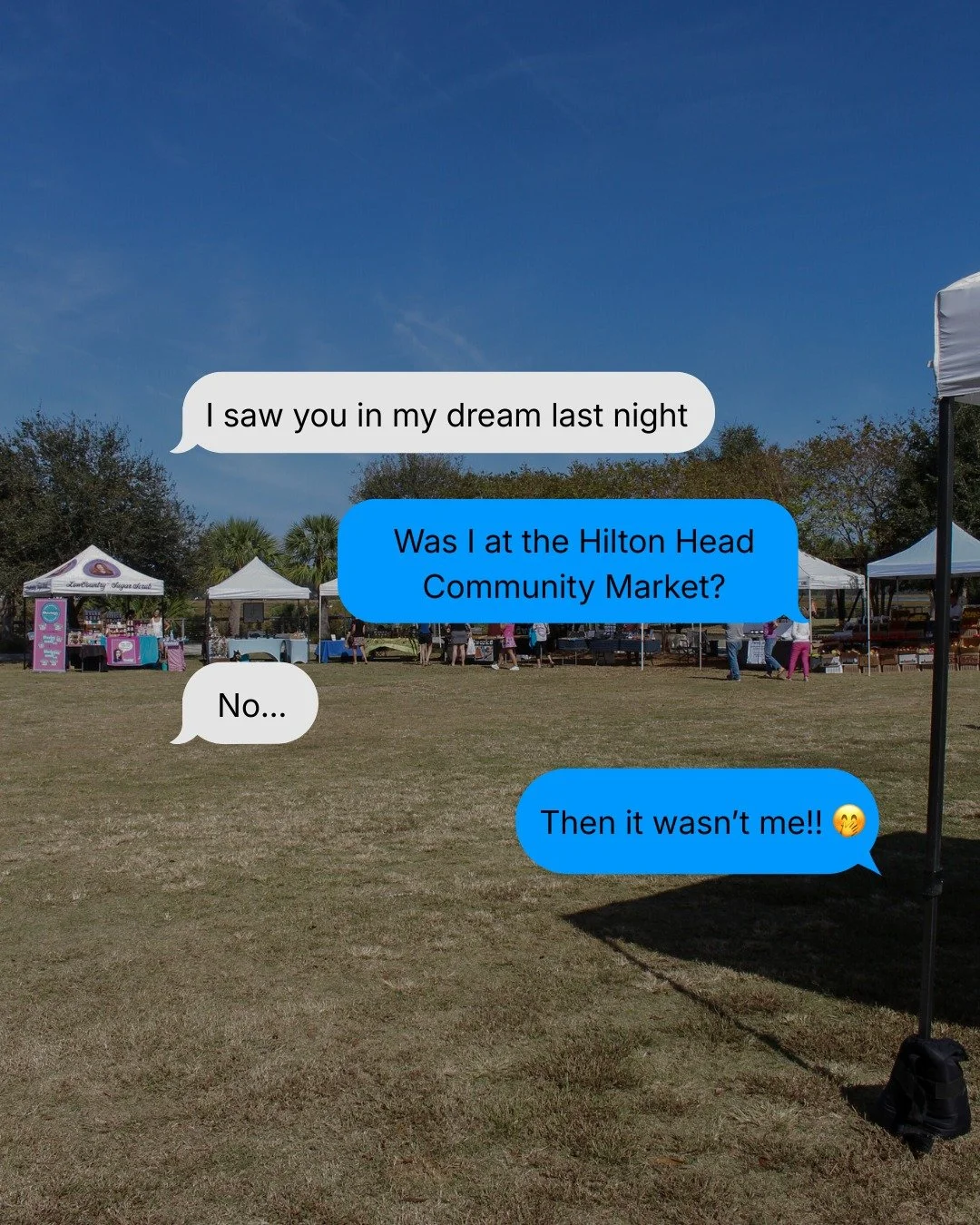 Find us at the Hilton Head Community Market starting in February!

Tag someone you want to bring to the market this year...

#hiltonheadisland #farmersmarket #shoplocally