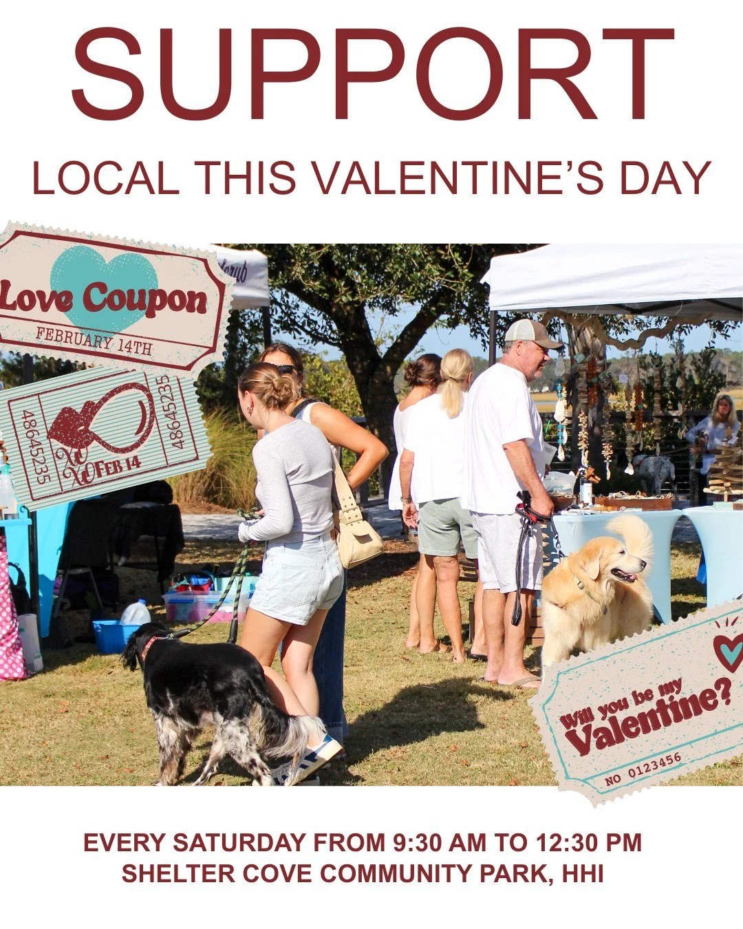 Love looks a lot like shopping local this Valentine&rsquo;s Day!

When you shop at the farmers market, you&rsquo;re doing more than picking up a gift, you&rsquo;re supporting local farmers, makers, and small businesses who pour their heart into what 