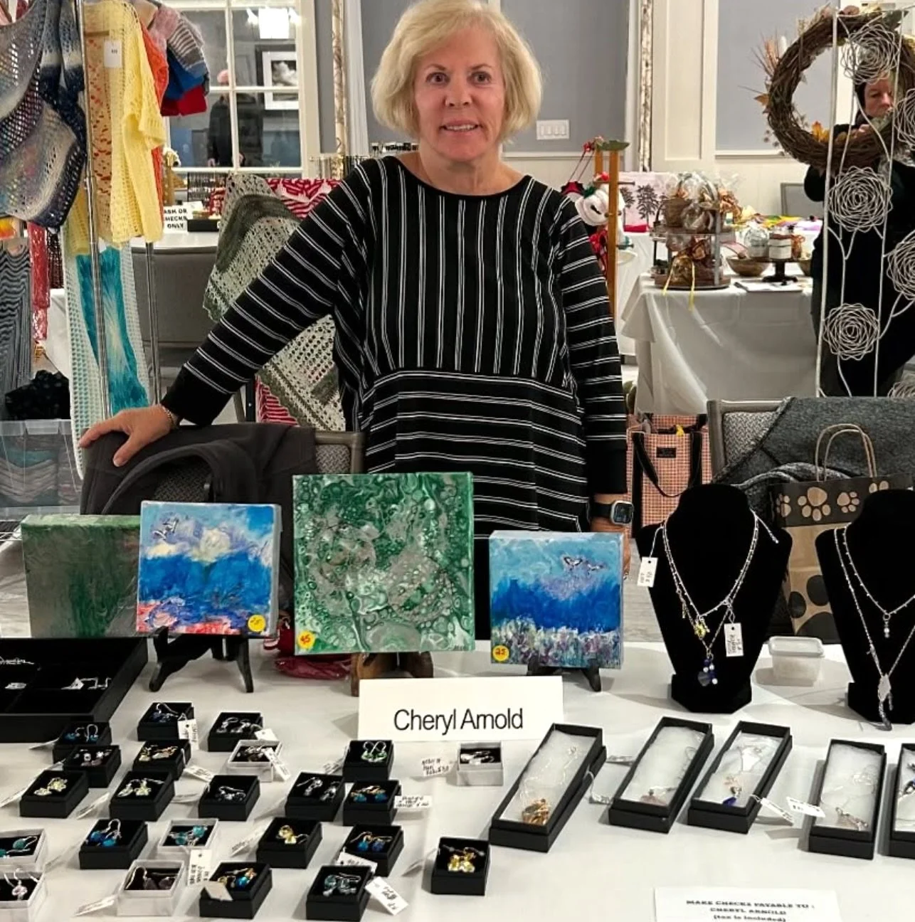 We are excited to feature Cheryl&rsquo;s Originals, one of our vendors at the Hilton Head Community Market! 

Created by local artist Cheryl Arnold, this collection of handcrafted jewelry is all about beauty, creativity, and self-expression.

Cheryl&