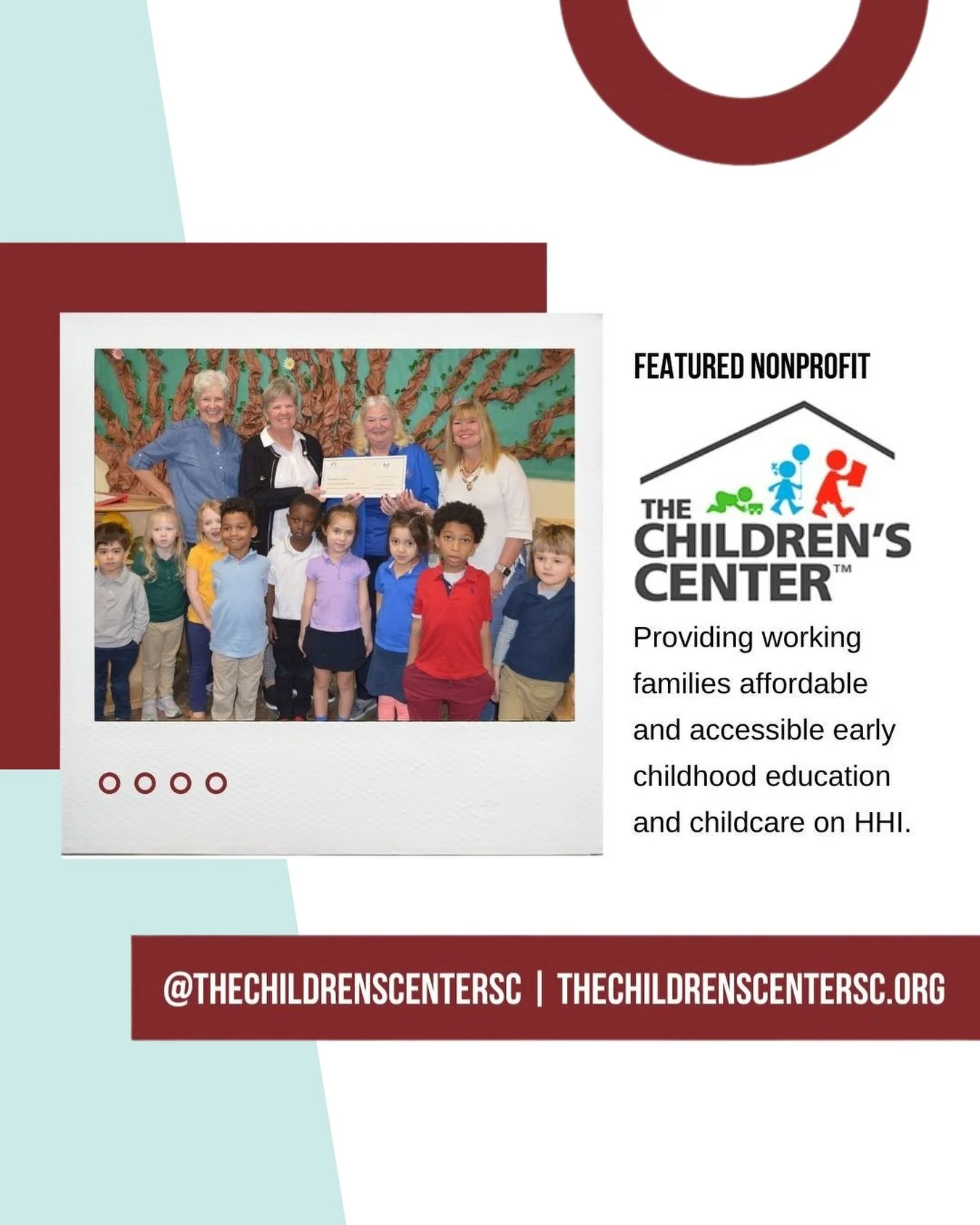 This May, we&rsquo;re honored to feature The Children&rsquo;s Center as our nonprofit of the month!

Their mission is simple and powerful: providing affordable, high-quality early childhood education and childcare for working families. Through a slid