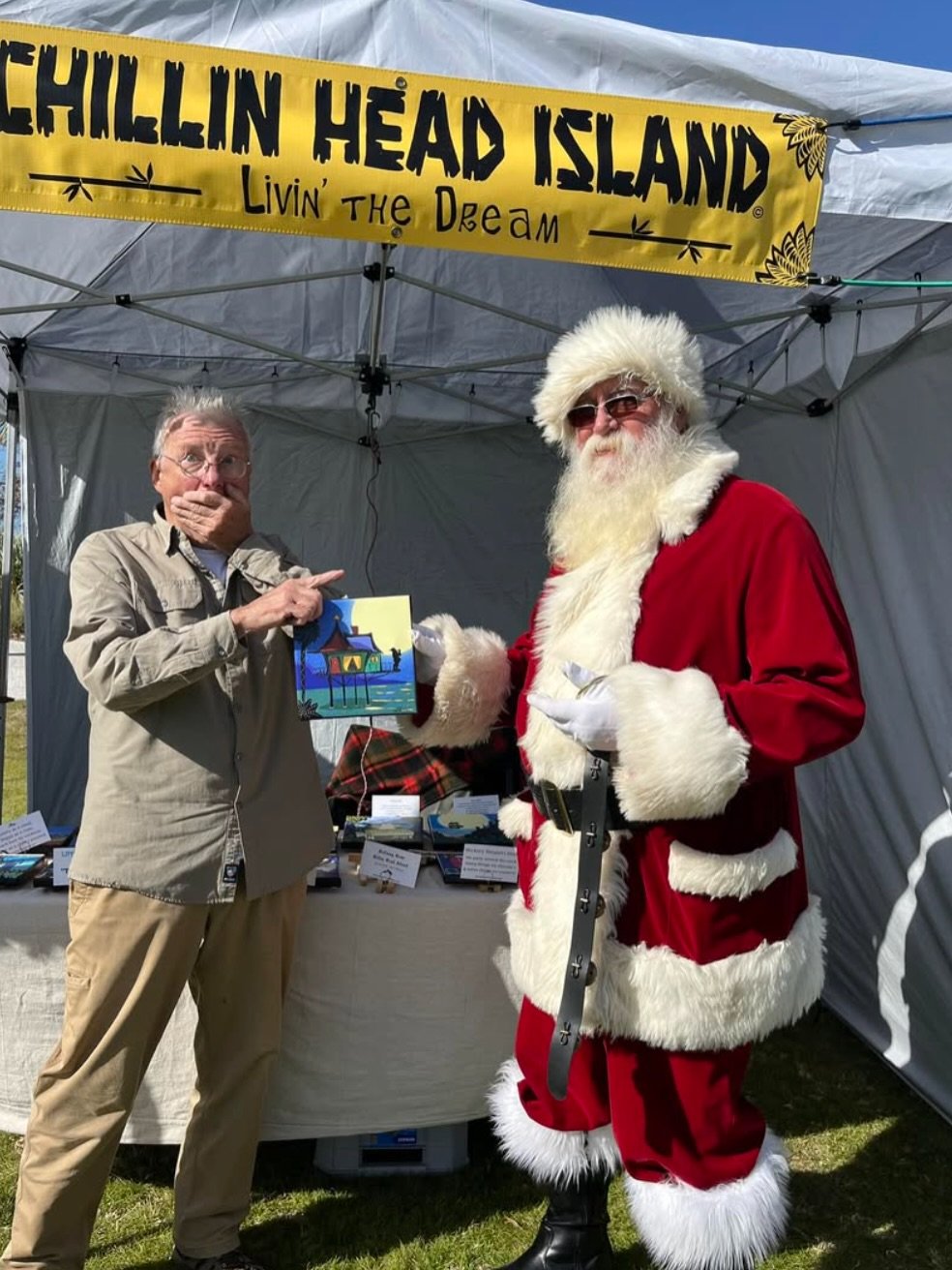 Vendor Spotlight: @hummellstudios 

Meet Amos Hummell, the artist behind Hummell Studios, and a true Lowcountry creative who has called Hilton Head Island home for over 40 years. For Amos, this place is the constant inspiration behind everything he c