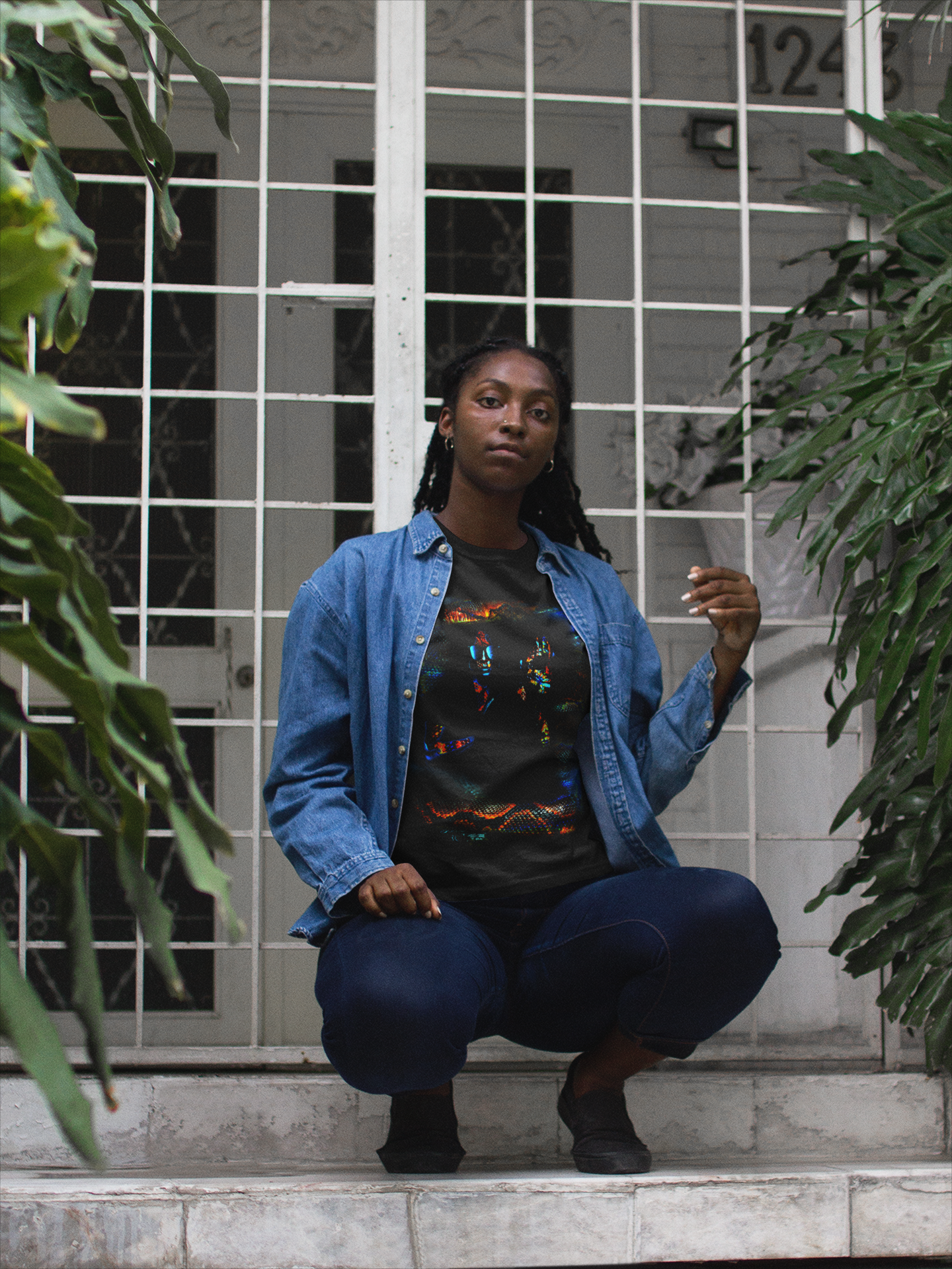 woman-wearing-a-t-shirt-mockup-while-crouching-in-a-building-entrance-17323 (1).png