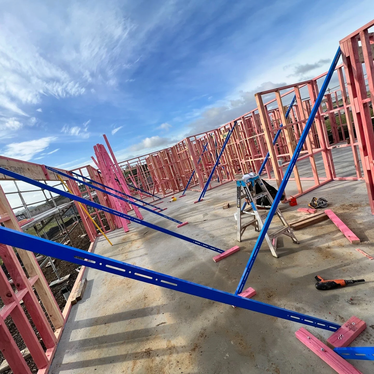 People ask us, why do you want to replace timber bracing?

Well, if New Zealand built 25,000 residential houses in a year (thats the rough average), 2-3 MILLION metres would have been used for temporary bracing.

Thats a lot of timber. Now, how much 