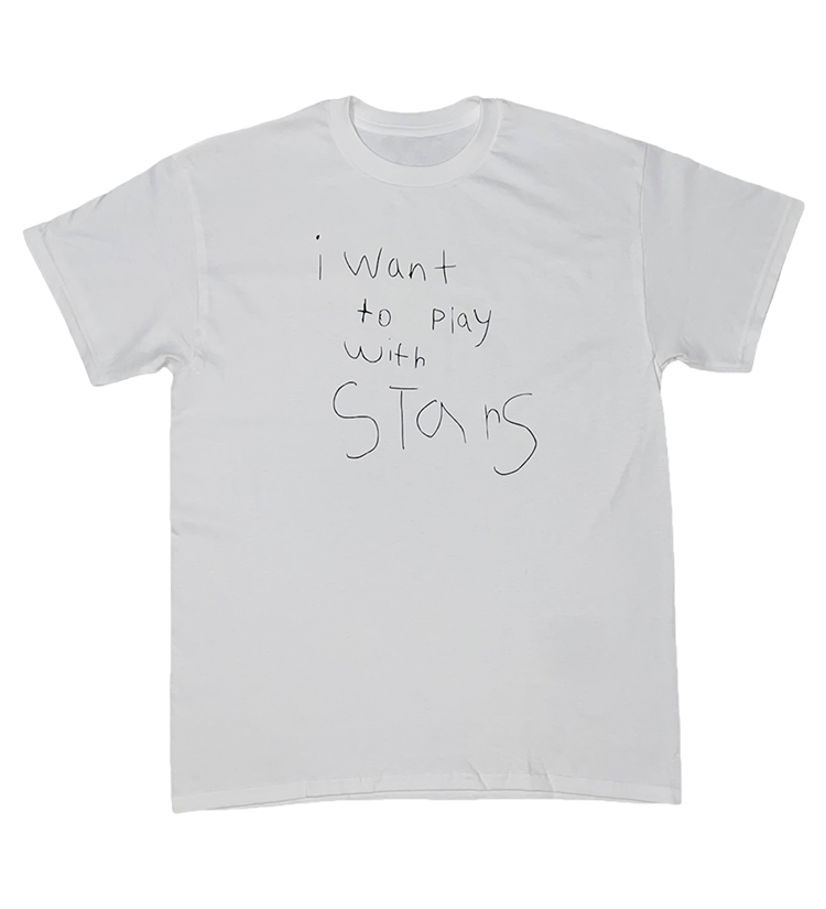 "I WANT TO PLAY WITH STARS" TEE
