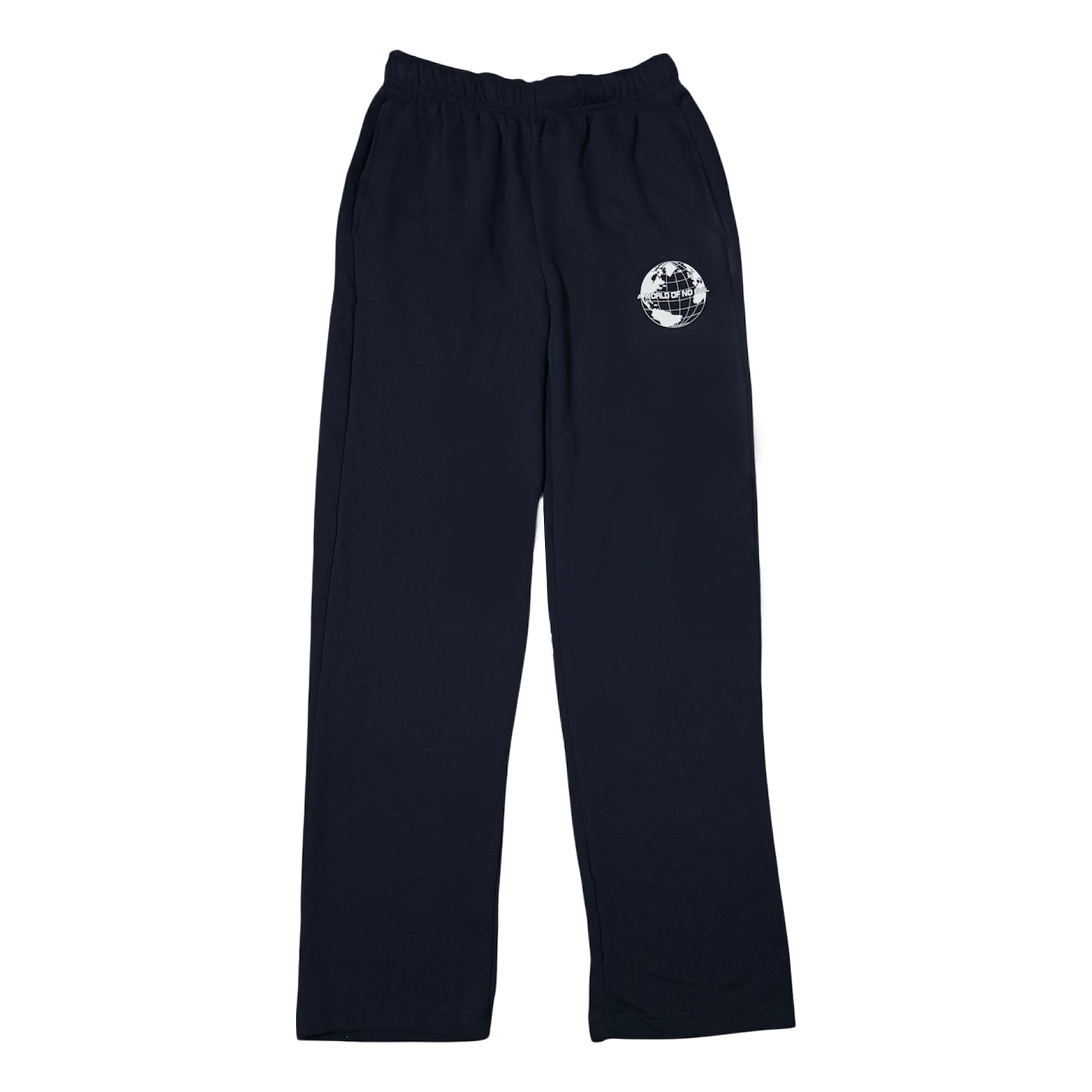 A WORLD OF NO EVIL LOGO SWEATPANTS