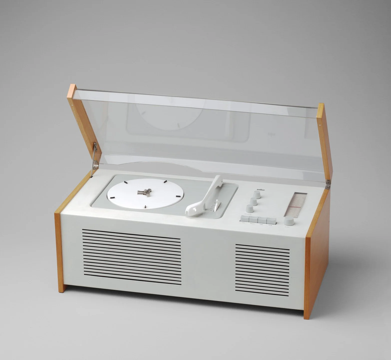 Braun SK 4 Snow White's Coffin record player designed by Dieter Rams 1956