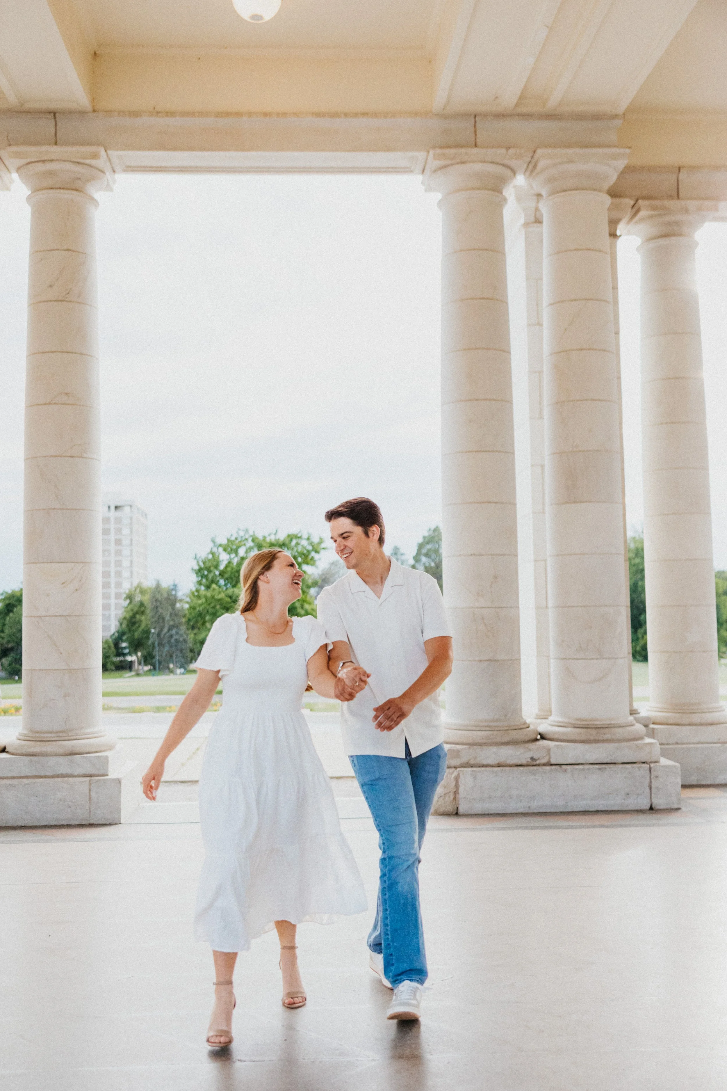 Engagement Session at Cheeseman Park, Denver