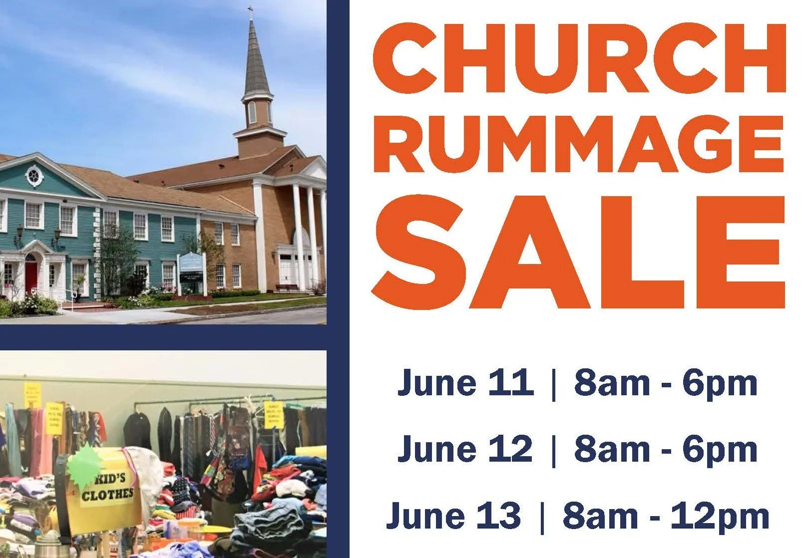 CHUMC Rummage Sale