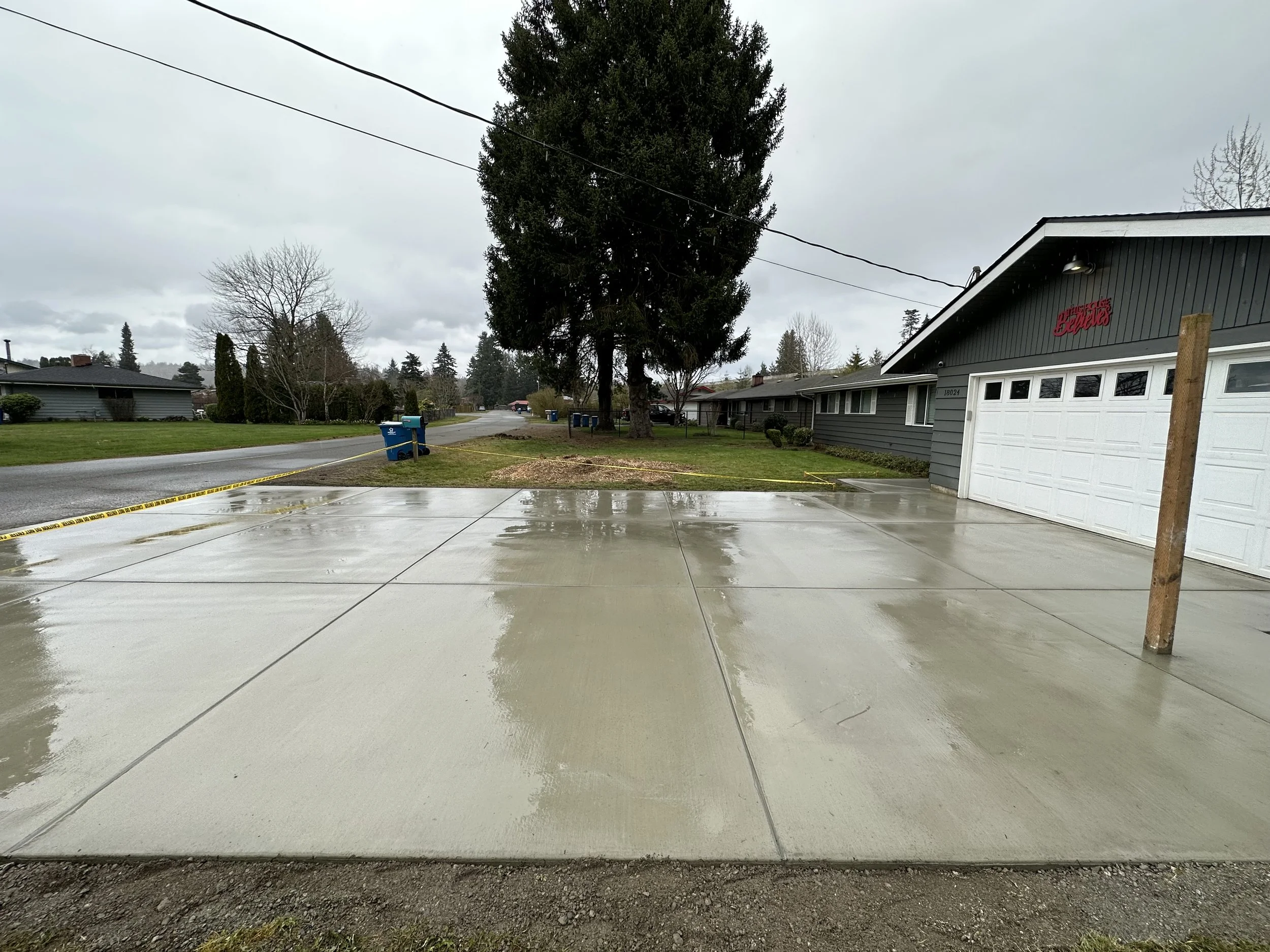 Concrete Driveway Replacement in Monroe, WA - Home Improvement Project