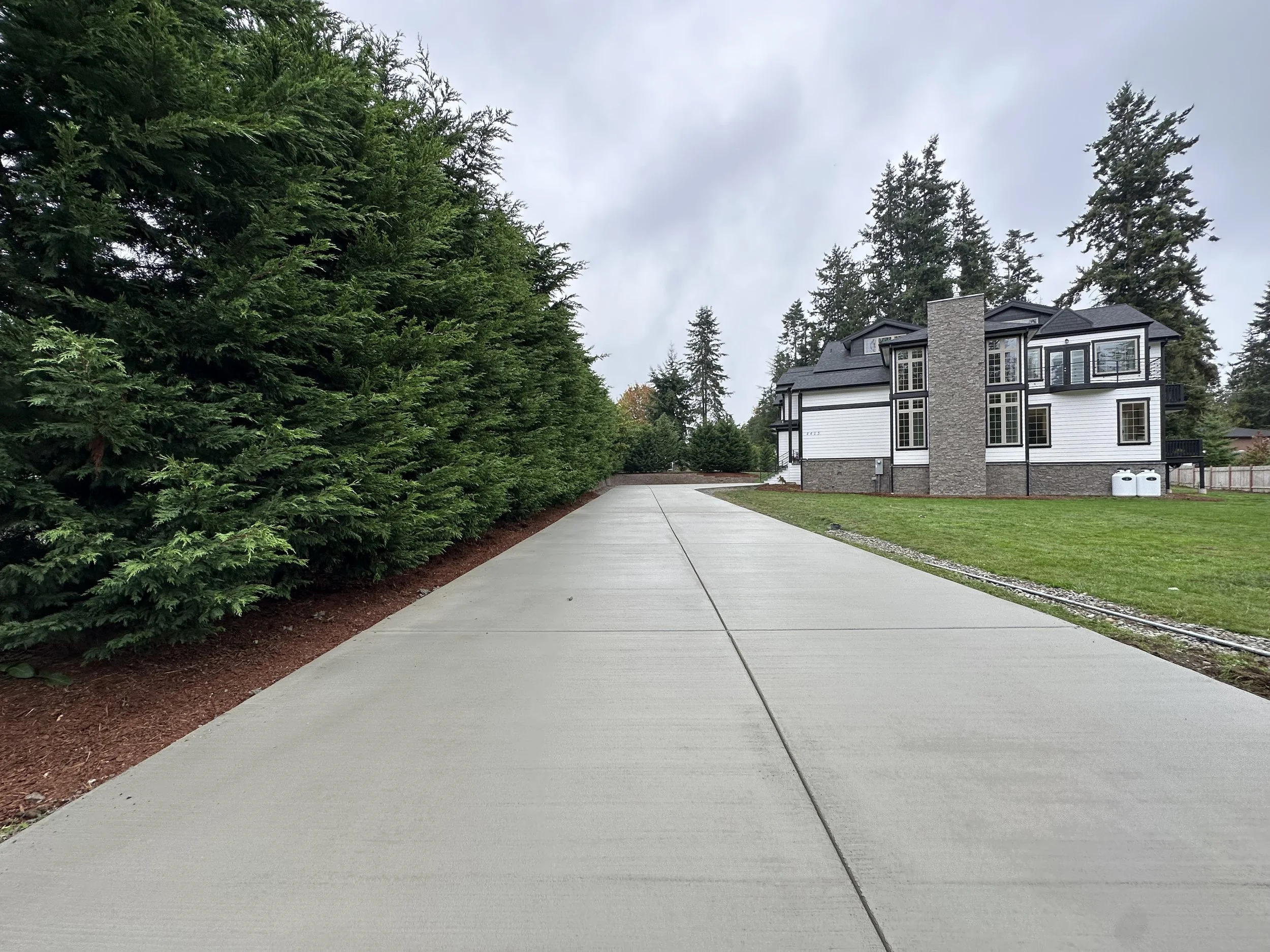 Residential Concrete Driveway Installation in Tulalip, WA