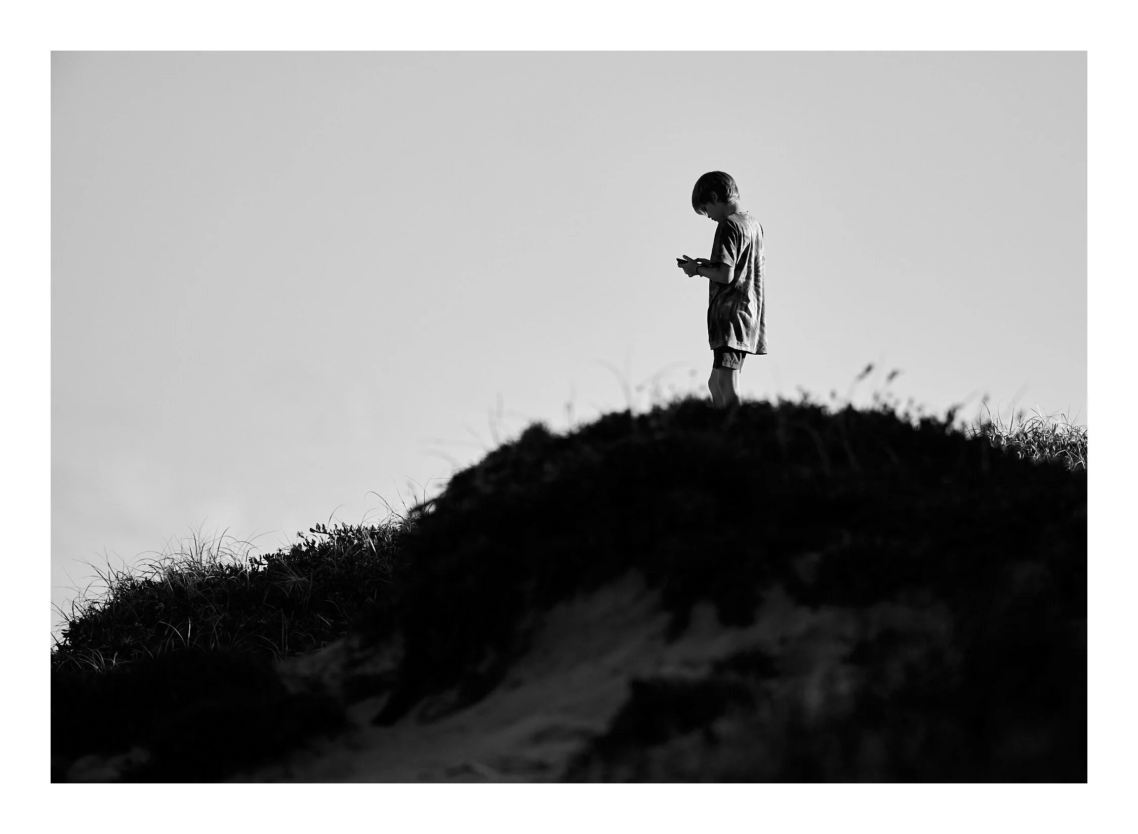 Alone on the Hill Blue Bay NSW.jpg