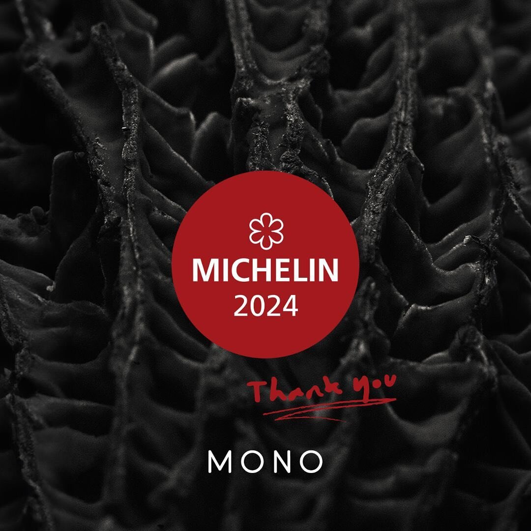 MONO has once again been honoured with a MICHELIN star, acknowledging the team&rsquo;s dedication, loyalty, and the unique personality reflected in our dishes. We&rsquo;re thrilled to maintain our position among Hong Kong&rsquo;s esteemed culinary es