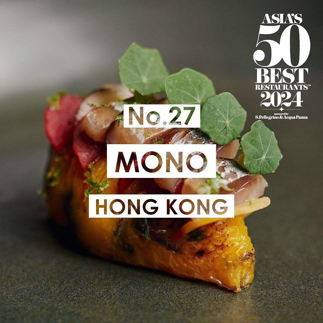 Deepest gratitude to the judges of @theworlds50best for ranking us as No. 27 on the Asia&lsquo;s 50 Best Restaurants, and for recognising our unwavering dedication and passion for culinary excellence. A special thank you goes to our cherished guests 
