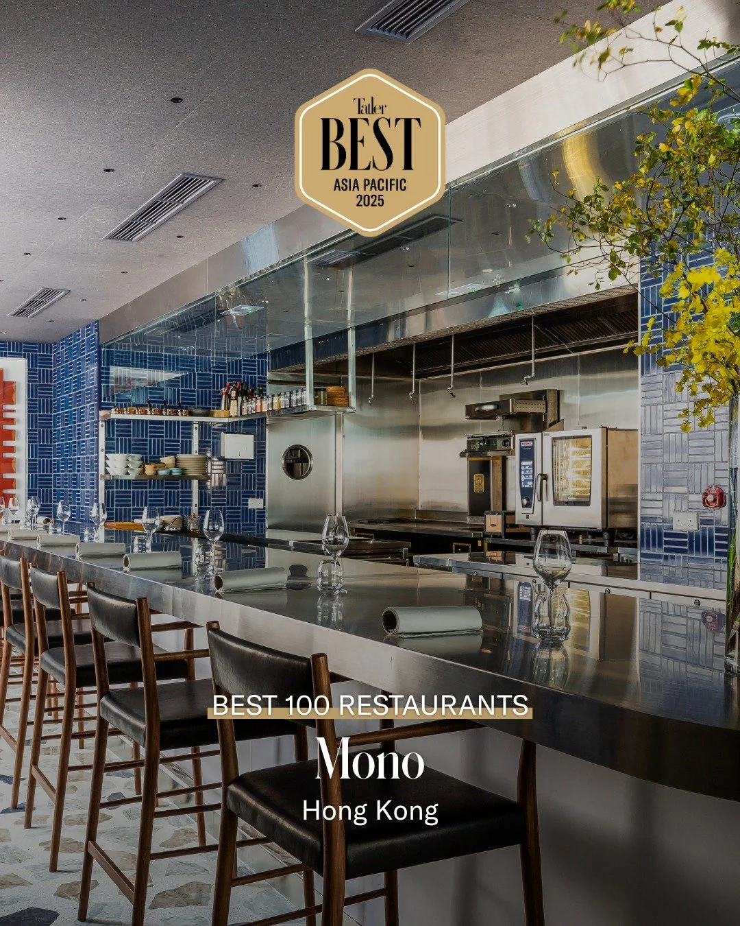 We are incredibly proud to be listed among @tatlerdininghk's 100 Best Restaurants in Asia-Pacific. This accolade strengthens our mission to share our Latin American culinary passion, not just across Hong Kong, Asia, but with the world. Our sincere th