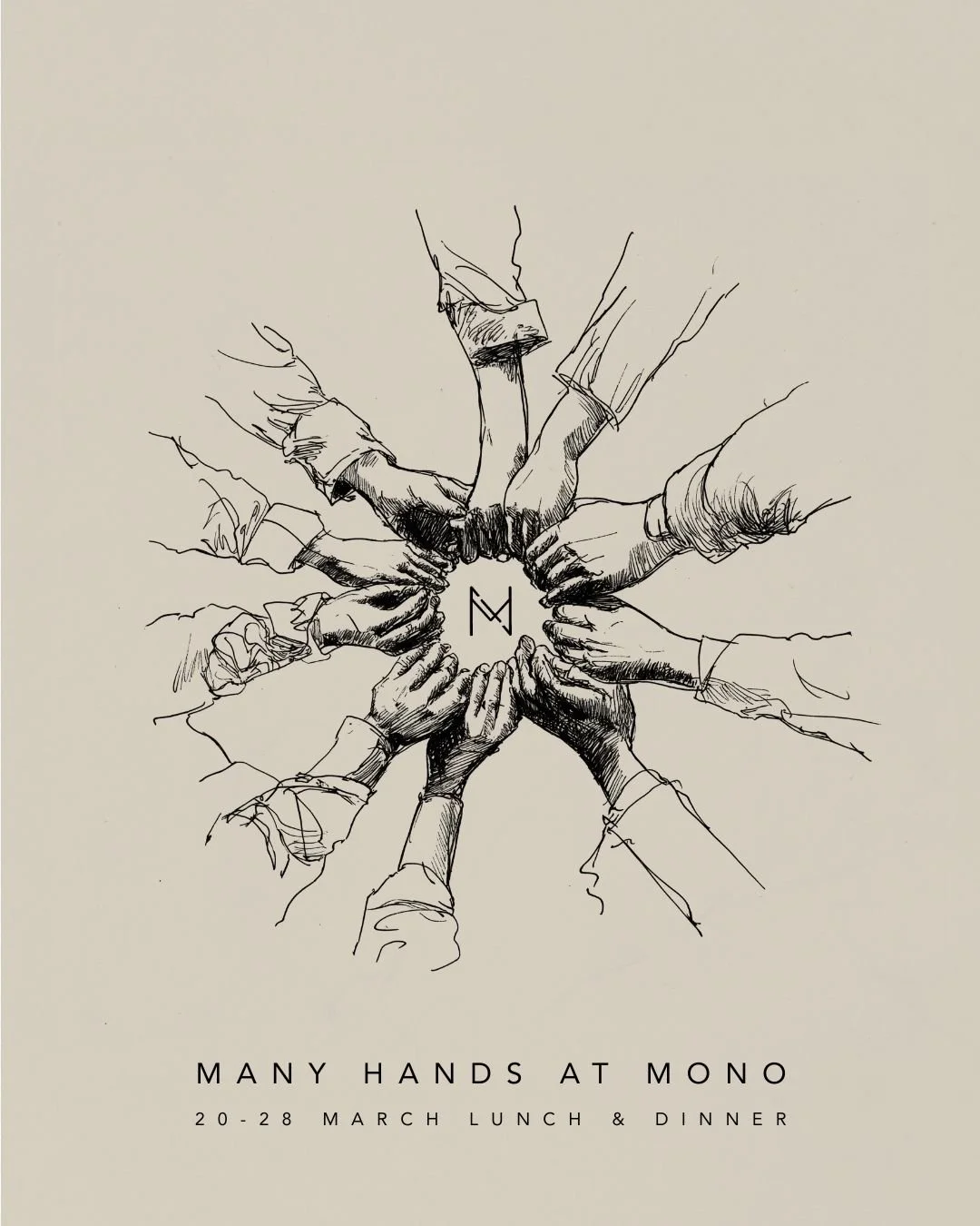 At MONO, art is crafted by hand, and cuisine is the art we share. Conceptualised by Chef Ricardo and the entire MONO team, this collaboration pulls back the curtain to honour the unseen artisans who bring our vision to life, those who sow, harvest, c